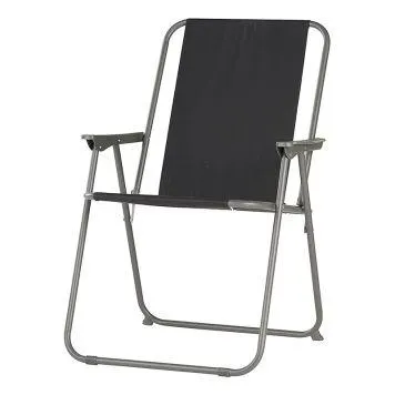 PIKNIKSTOL 57X47X84CM SVARTMAXVEKT 110KG