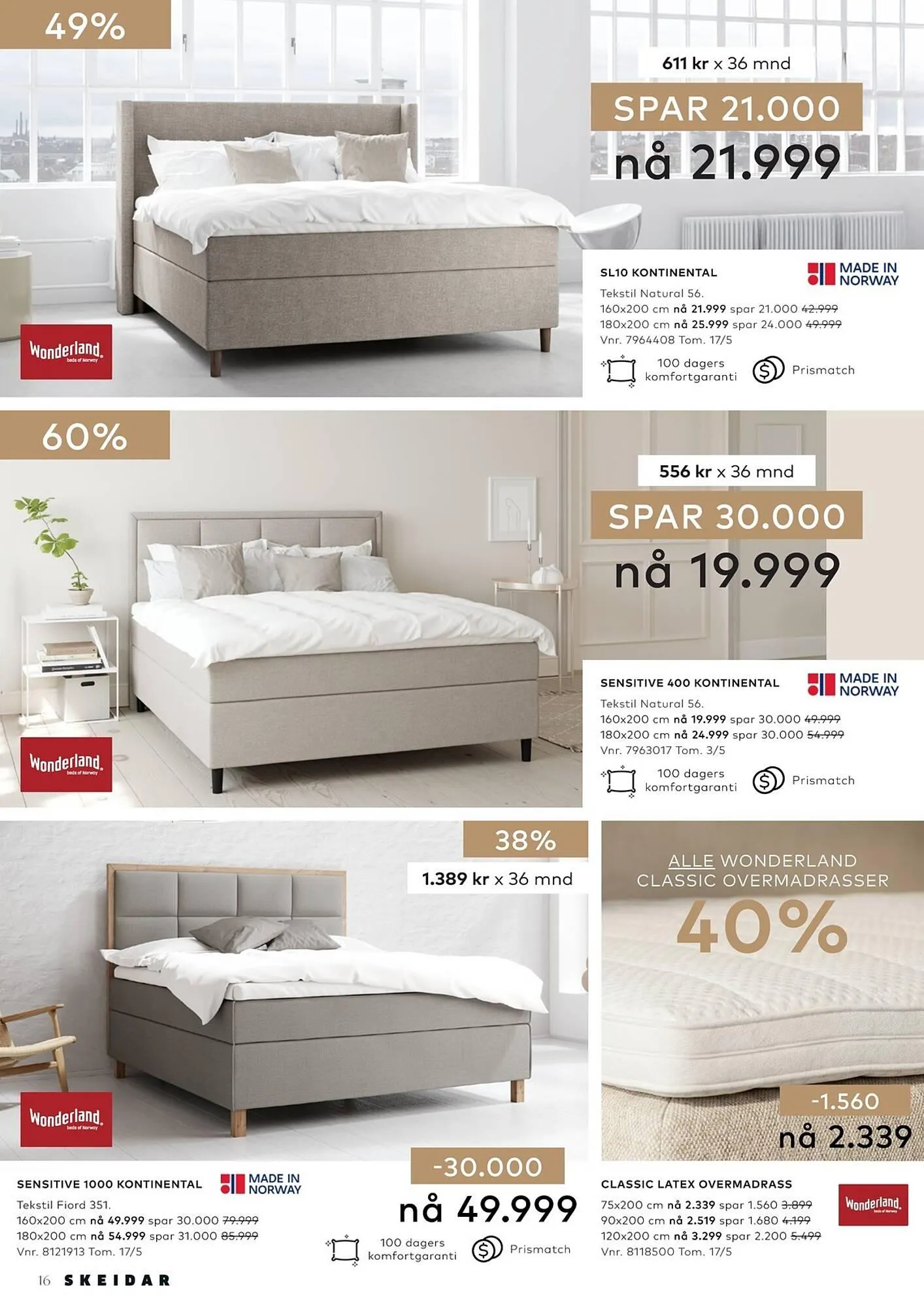 Skeidar kundeavis fra 20. april til 17. mai 2026 - kundeavisside 16