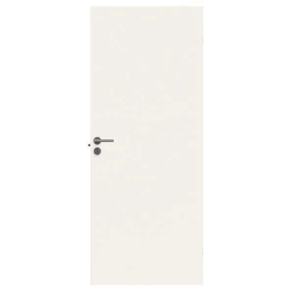 Dørblad Easy 80x210 hvit bomull lett glatt dør