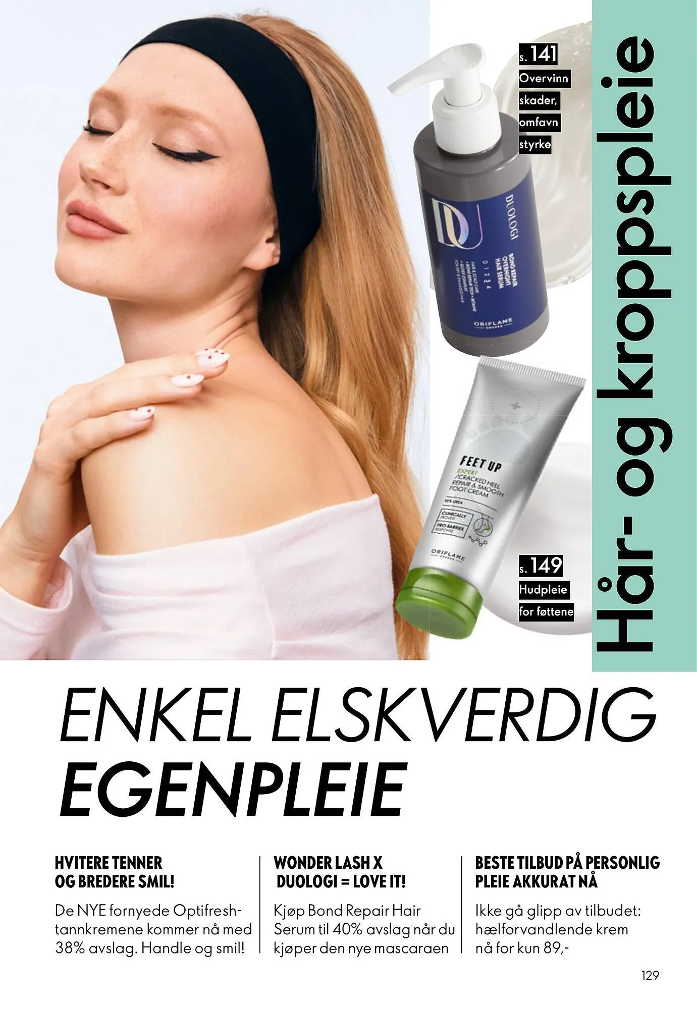 Oriflame katalog fra 28. januar til 17. februar 2026 - kundeavisside 129