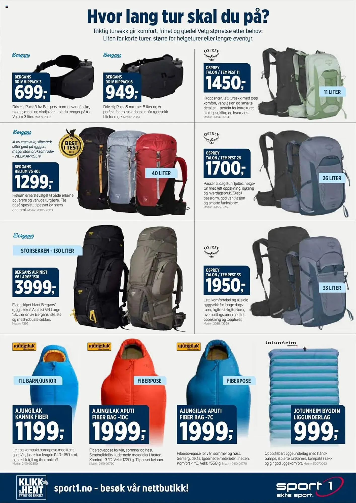 Sport 1 kundeavis fra 12. oktober til 26. oktober 2025 - kundeavisside 17