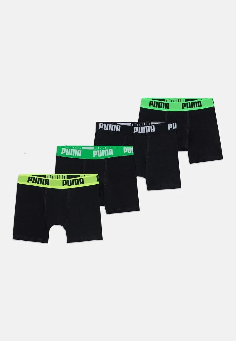 BOYS EVERYDAY 4 PACK - Underbukse - black/green