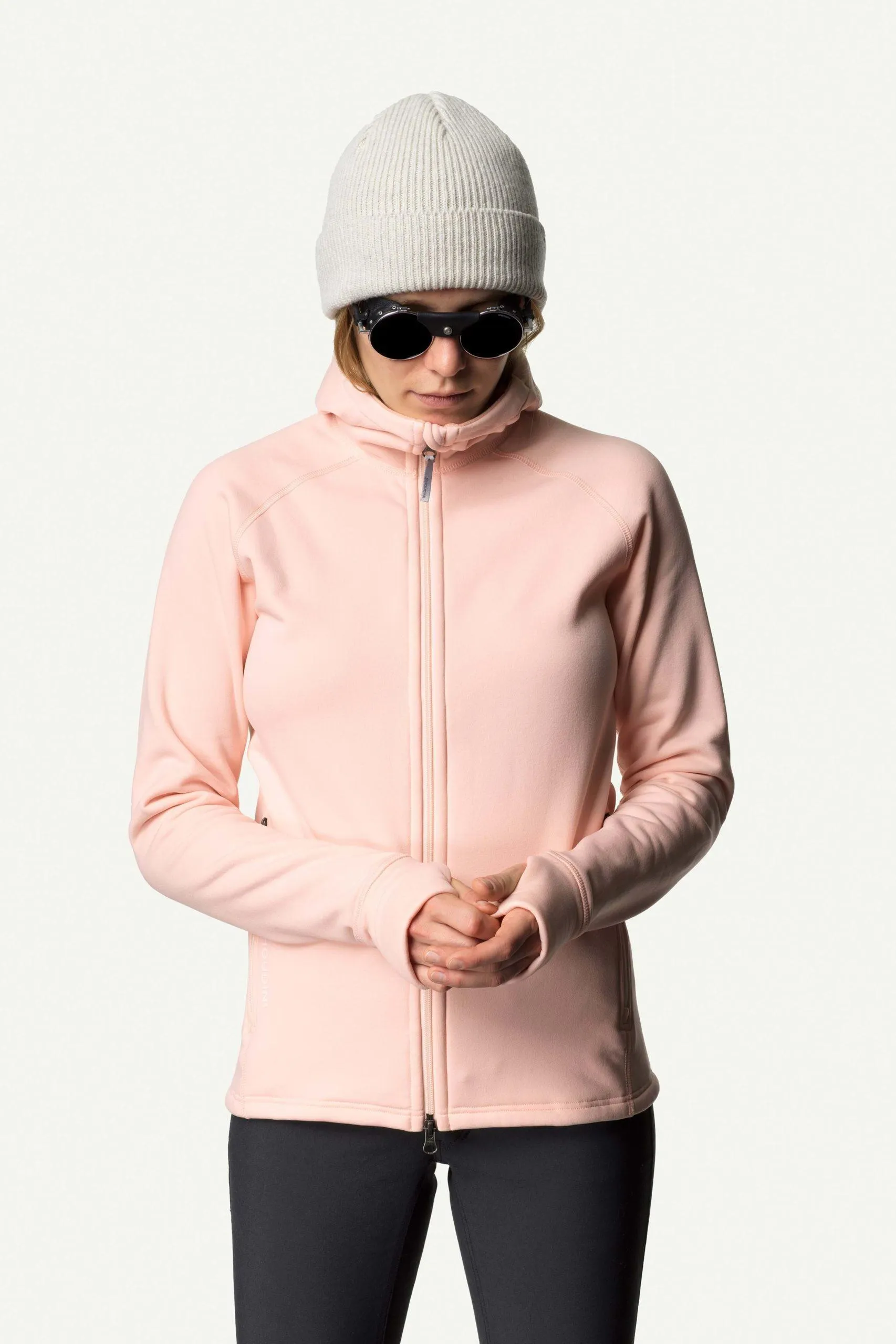 Houdini Womens Power Houdi Dulcet Pink