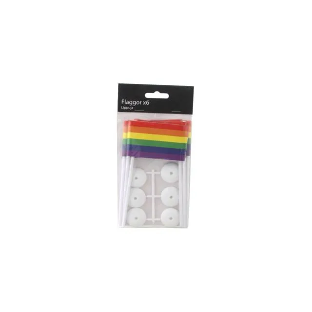Pride bordflagg 6pk