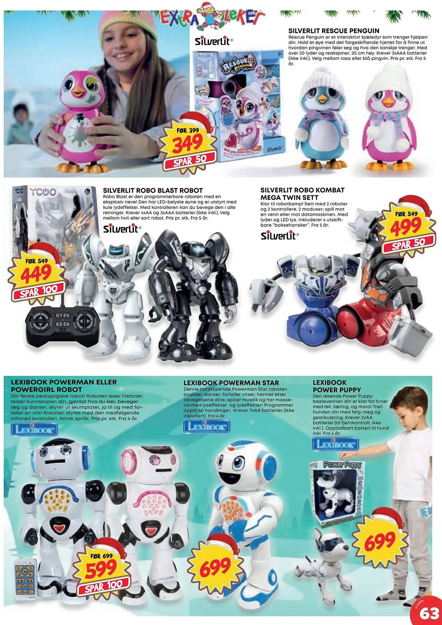 Extra Leker Kundeavis fra 14. november til 24. desember 2023 - kundeavisside 63