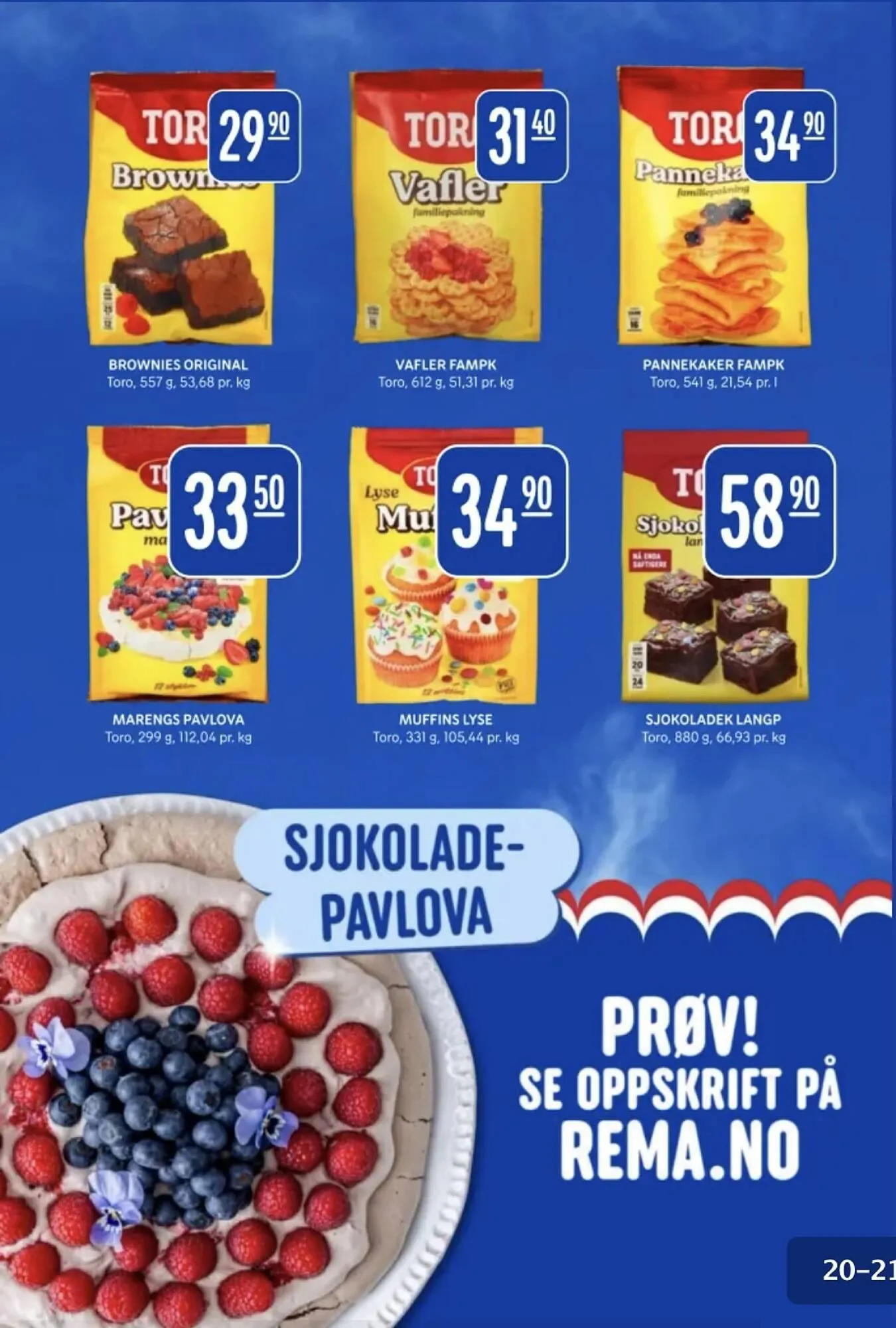 Rema 1000 kundeavis fra 11. mai til 16. mai 2026 - kundeavisside 20
