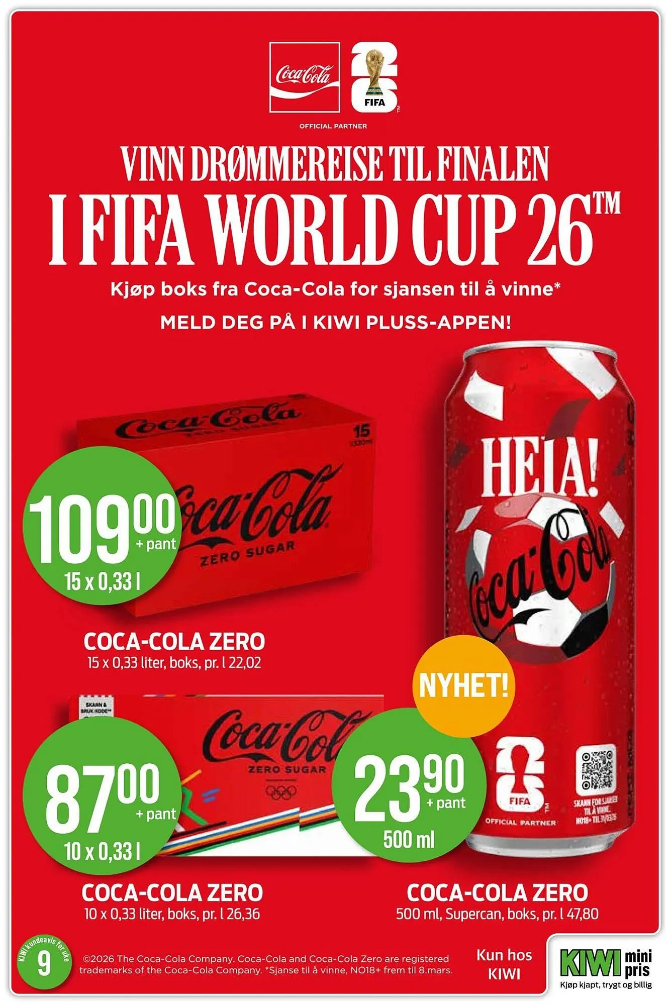 Kiwi kundeavis fra 23. februar til 2. mars 2026 - kundeavisside 8