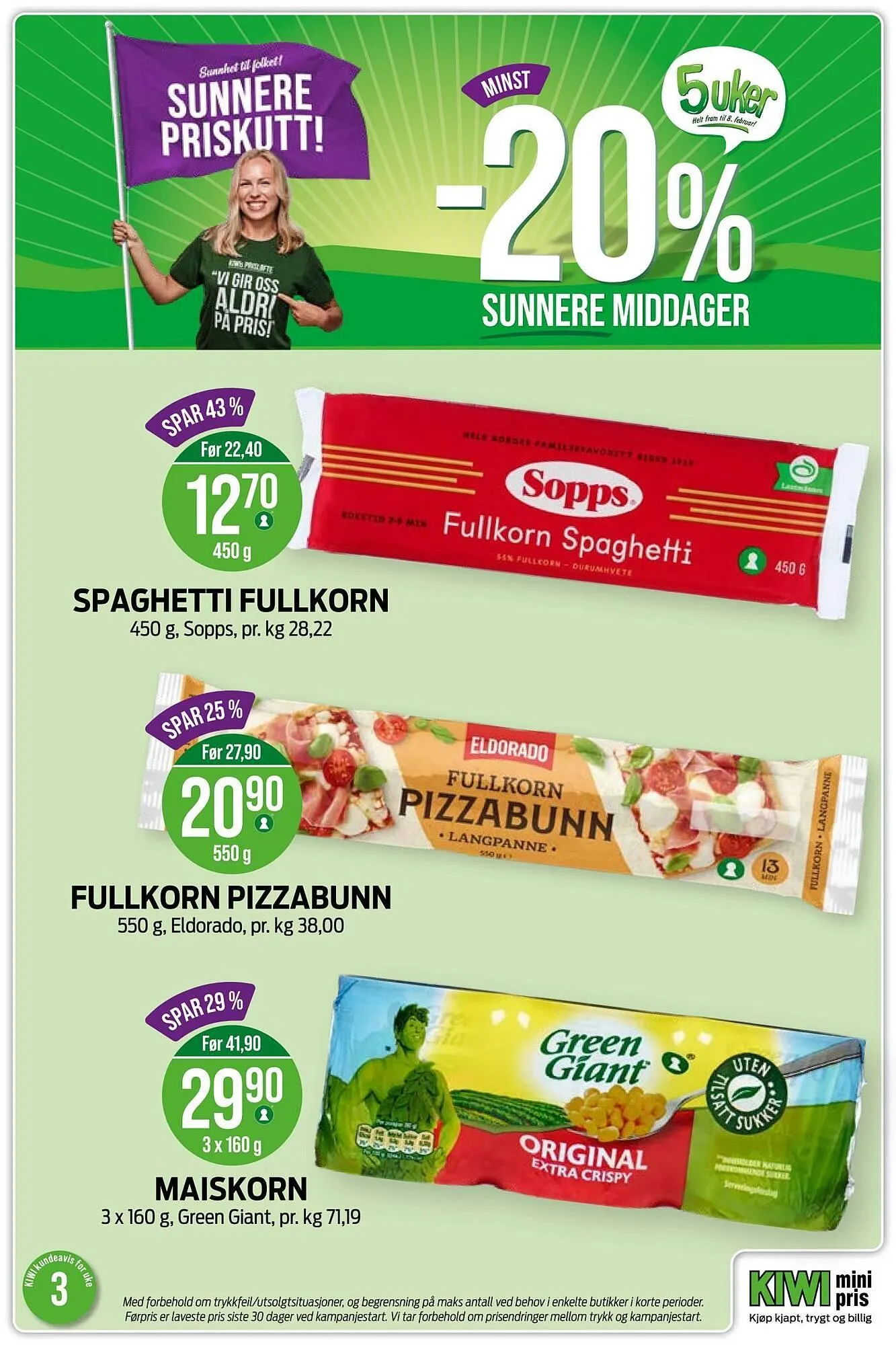 Kiwi kundeavis fra 12. januar til 19. januar 2026 - kundeavisside 7