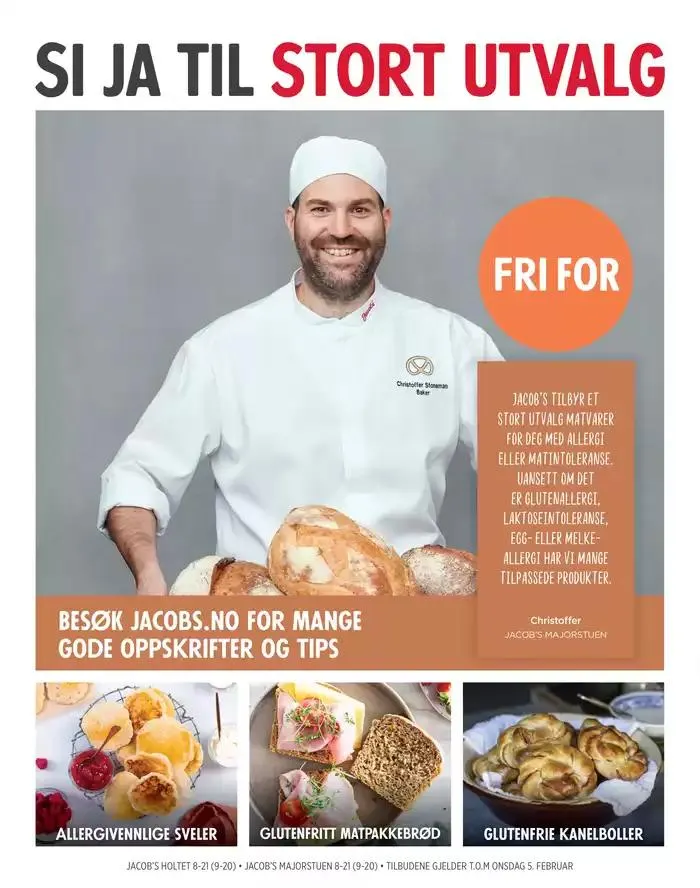 Jacobs Kundeavis fra 4. februar til 18. februar 2025 - kundeavisside 4