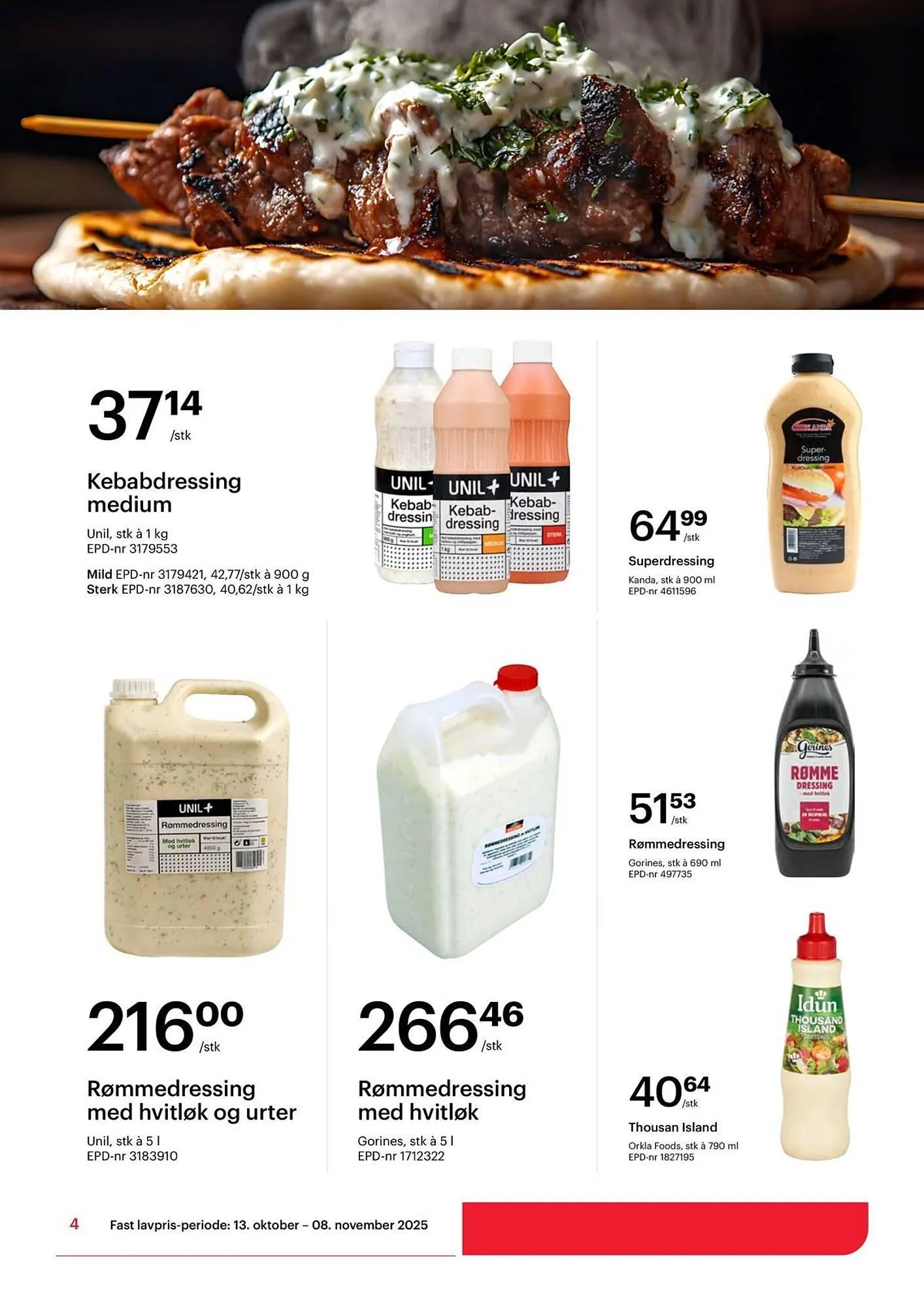 Storcash kundeavis fra 13. oktober til 8. november 2025 - kundeavisside 4