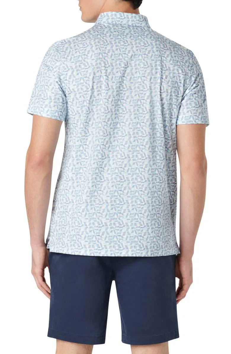 Victor OoohCotton ® Geo Print Polo