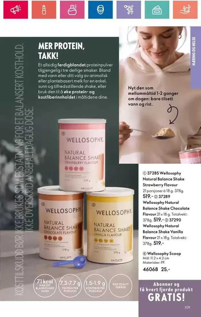 ORIFLAME Kundeavis fra 26. oktober til 9. november 2024 - kundeavisside 109