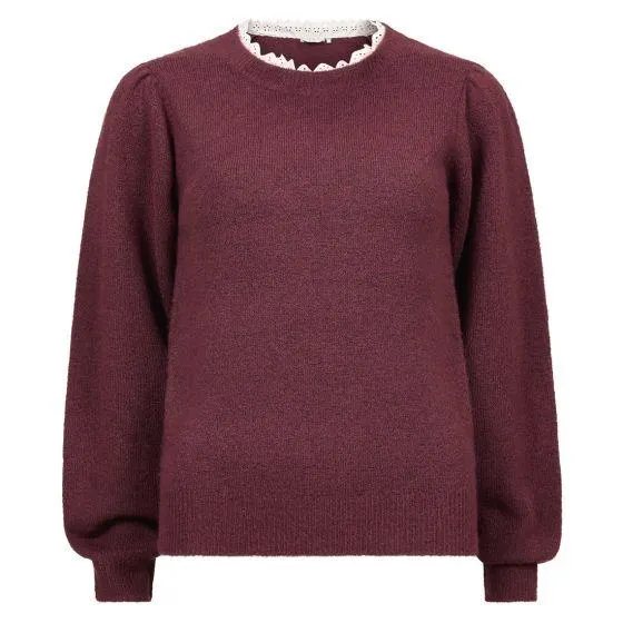 Strikkegenser med blonde Elise