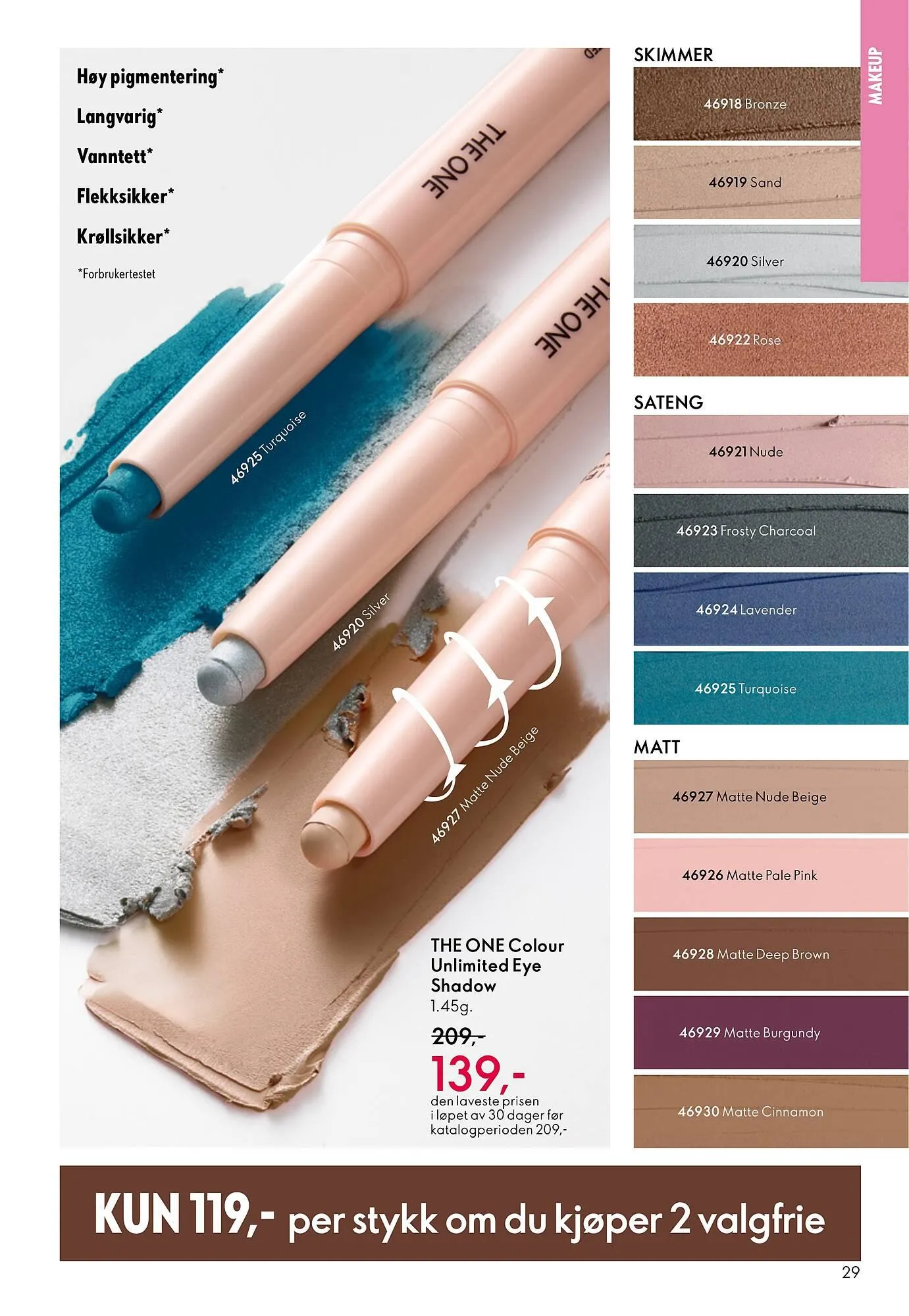 Oriflame katalog fra 29. oktober til 18. november 2025 - kundeavisside 29
