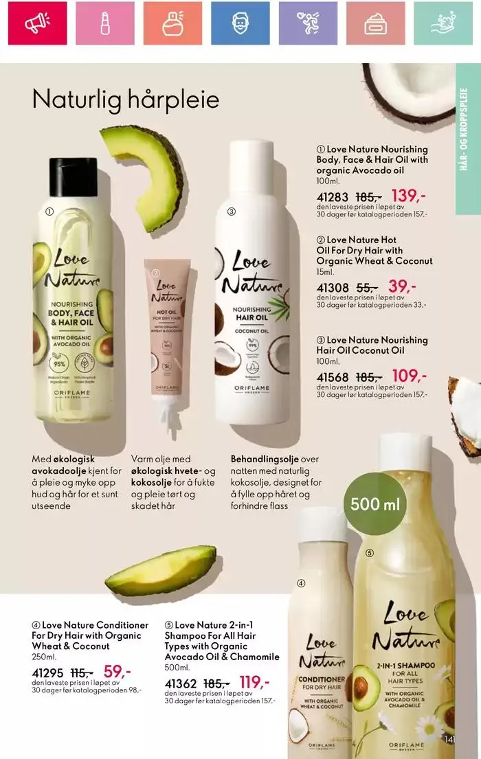 ORIFLAME Kundeavis fra 5. januar til 12. januar 2025 - kundeavisside 141