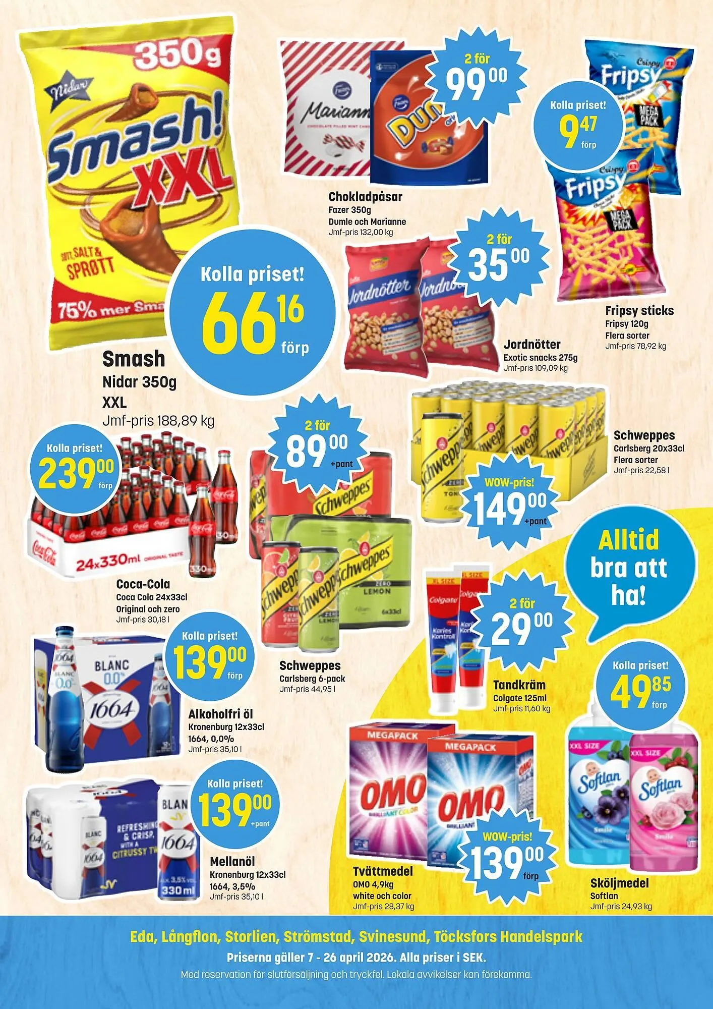 Eurocash kundeavis fra 7. april til 26. april 2026 - kundeavisside 4