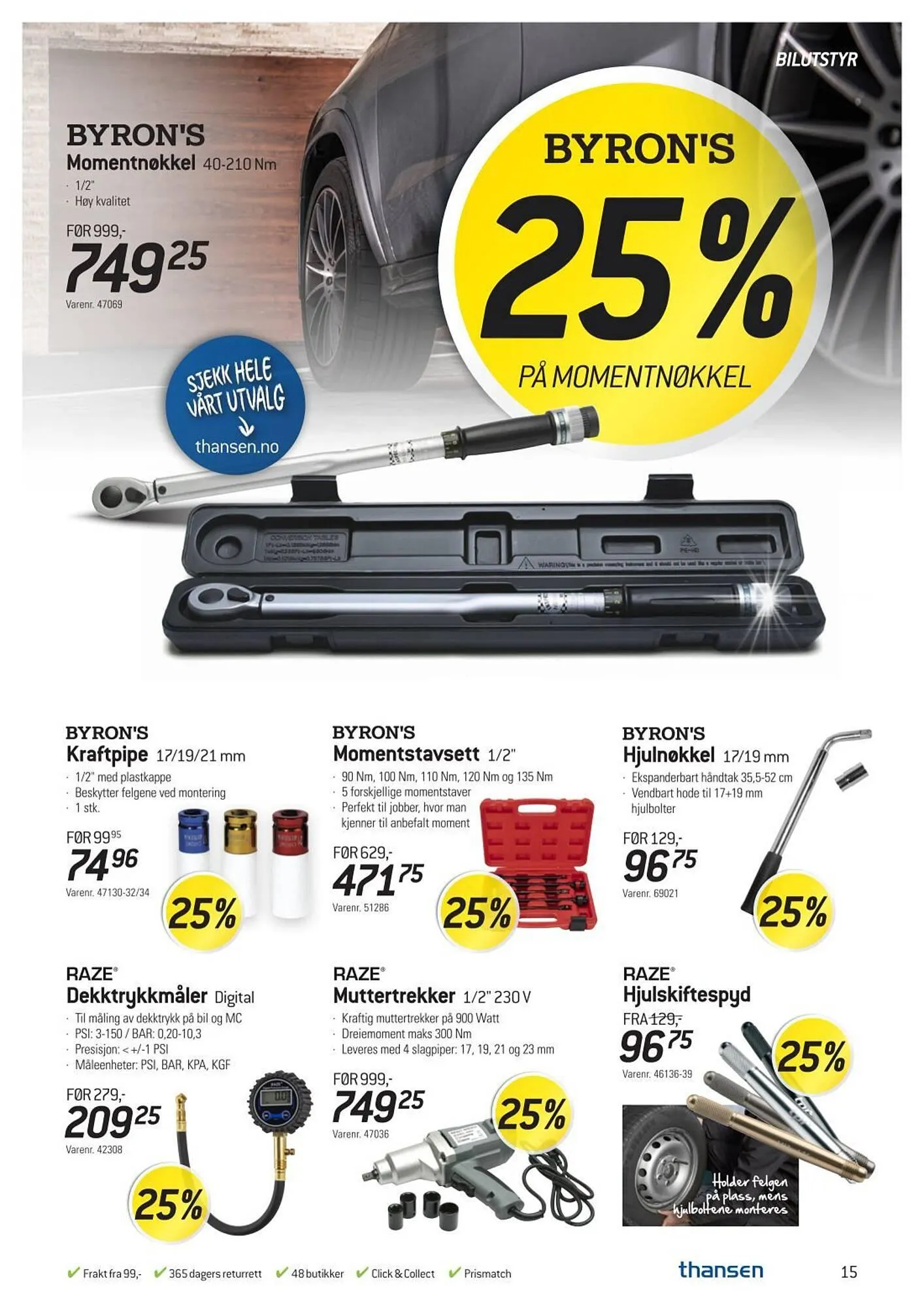 Thansen Kundeavis fra 26. februar til 25. mars 2025 - kundeavisside 15