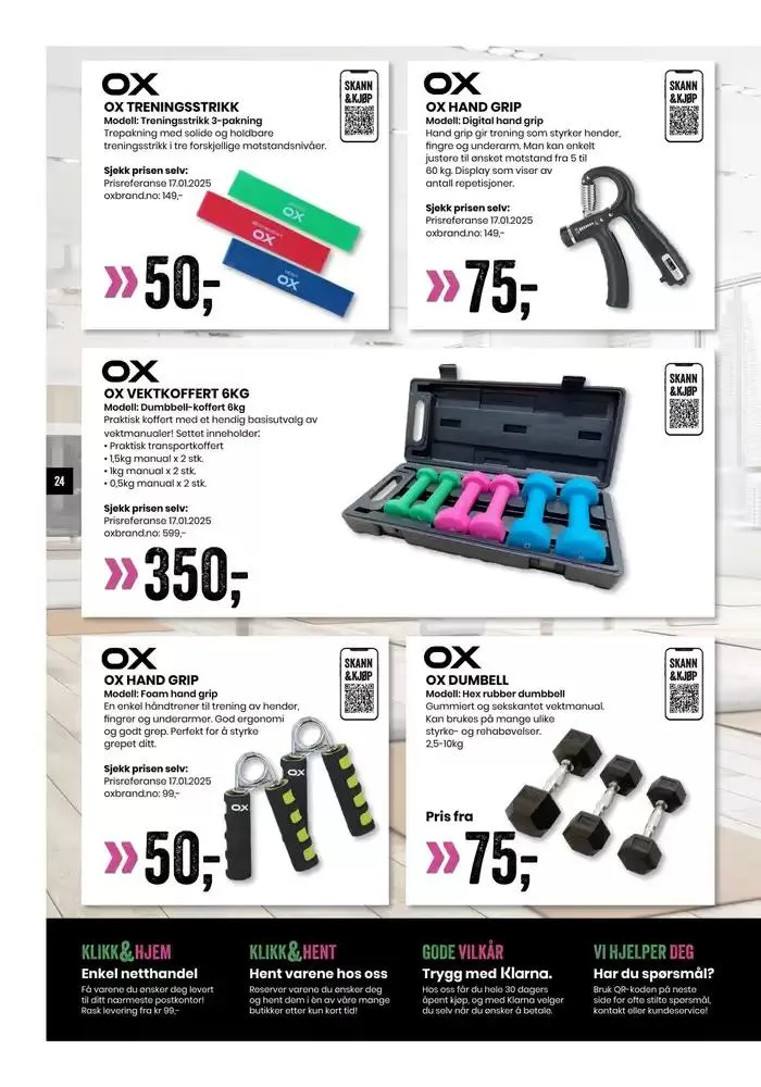 Aktuelle spesialkampanjer fra 4. februar til 18. februar 2025 - kundeavisside 24