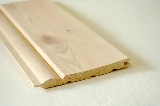 Furu 14x145 krokskogpanel natur