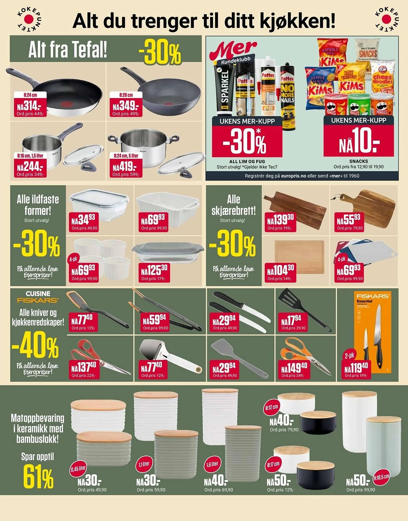 Europris kundeavis fra 19. januar til 24. januar 2026 - kundeavisside 8