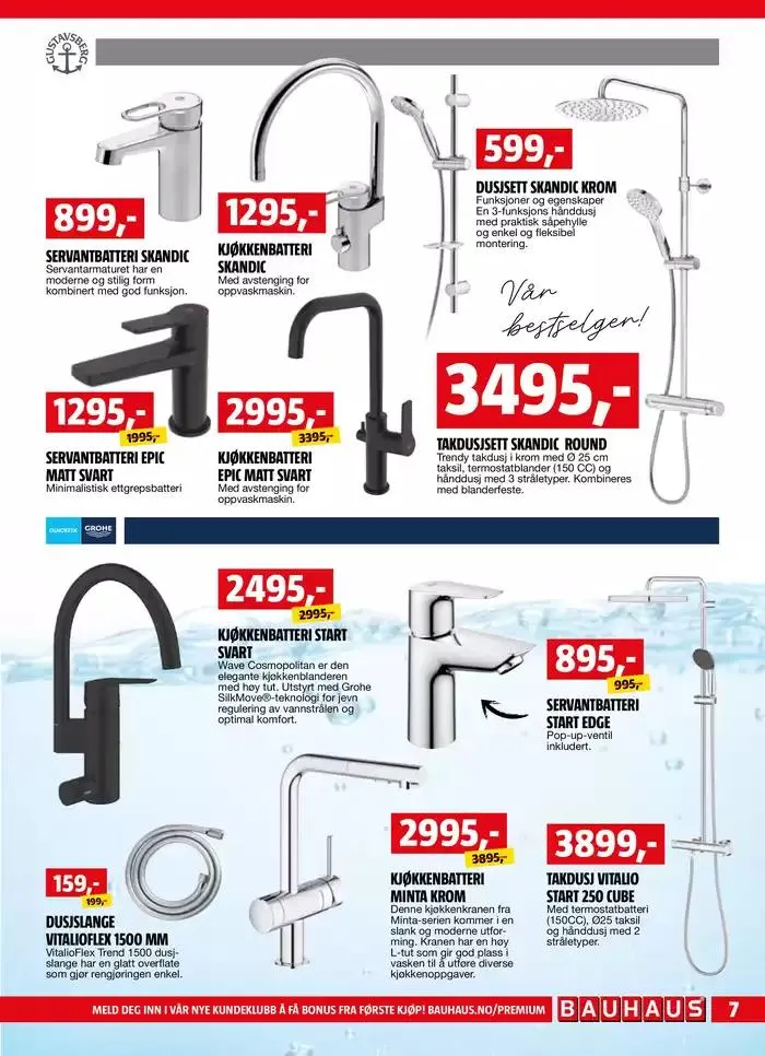 Baderomsdager fra 4. mars til 16. mars 2025 - kundeavisside 7