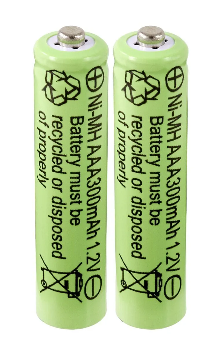 Oppladbart batteri AAA/HR03 300 mAh Solar, 2-pakning