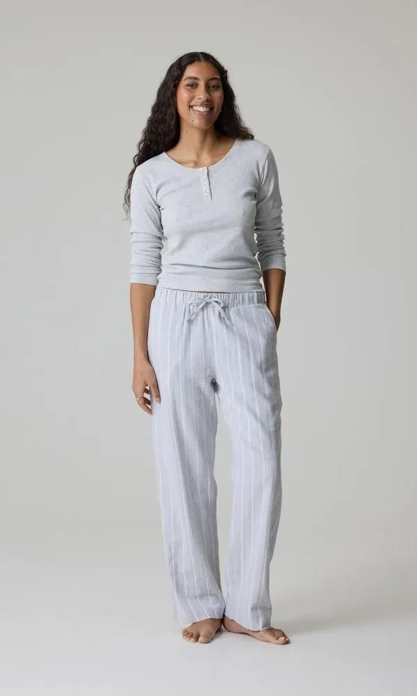 Todelt pysj i flanell