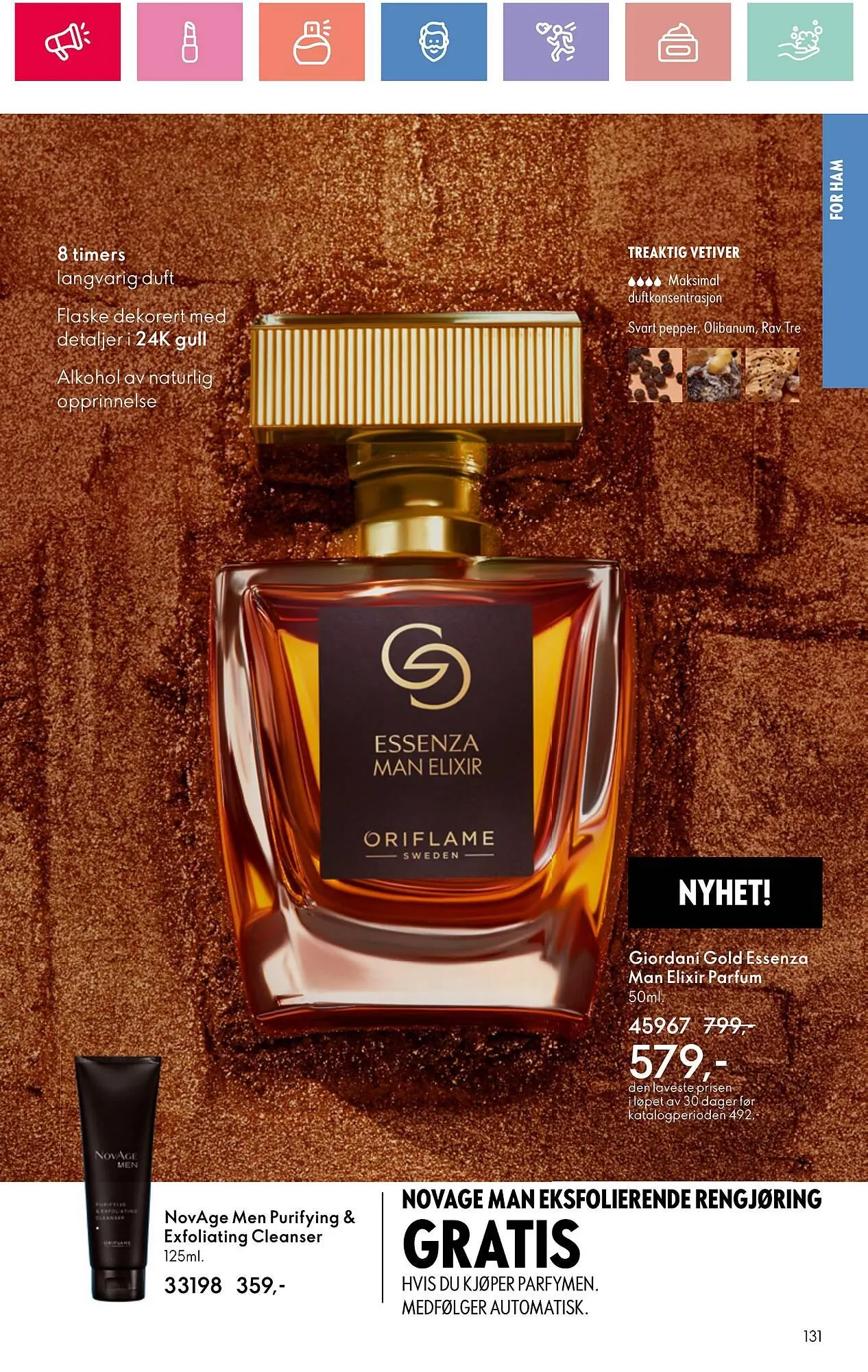 Oriflame Kundeavis fra 5. januar til 25. januar 2025 - kundeavisside 131