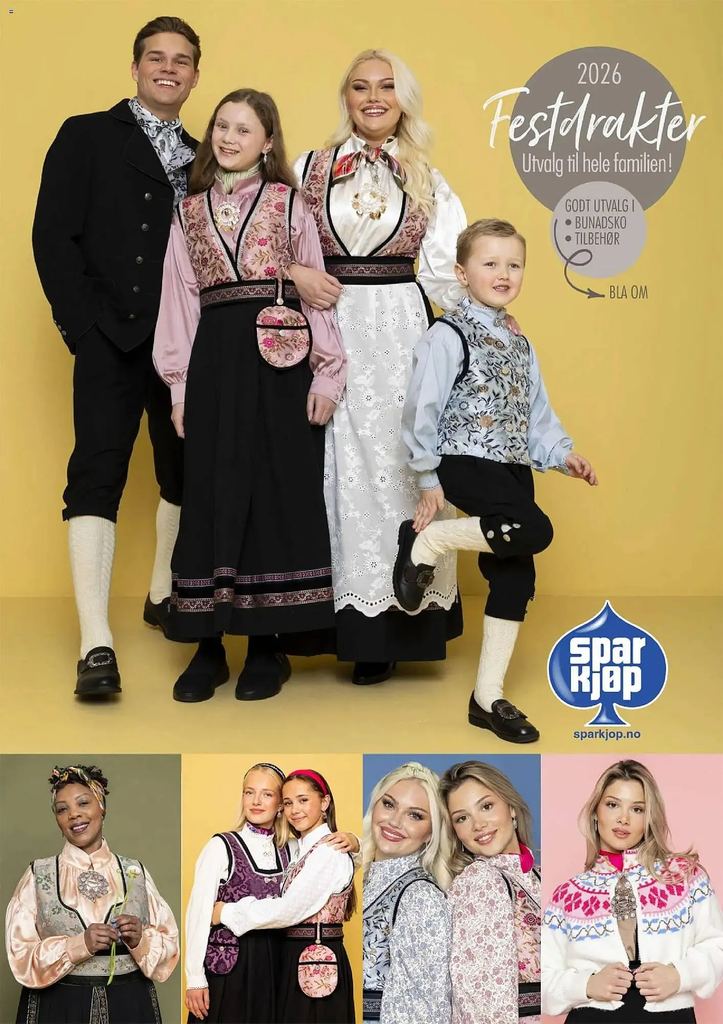 Sparkjøp kundeavis fra 18. mars til 3. januar 2027 - kundeavisside 1