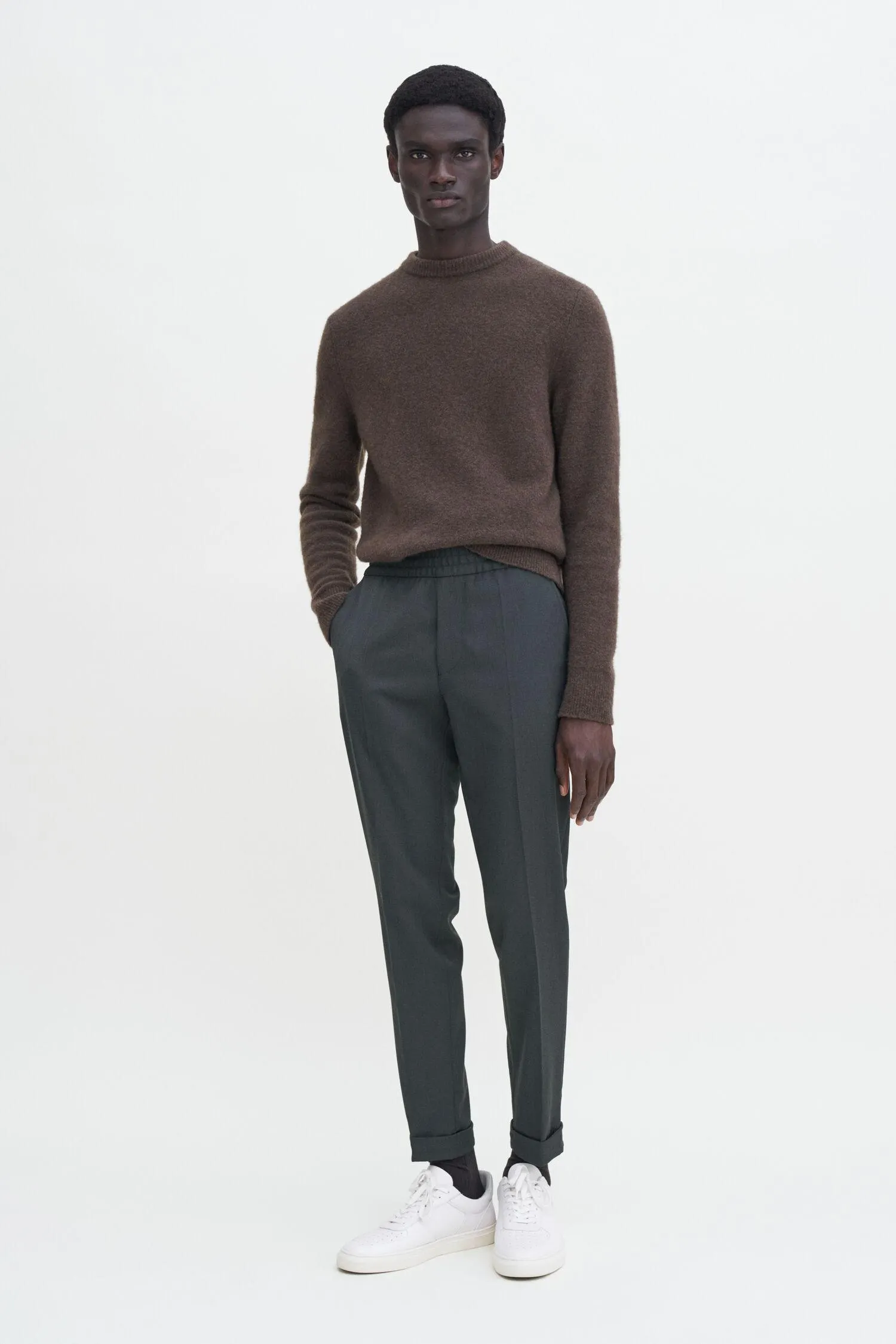 Terry Cropped Trousers