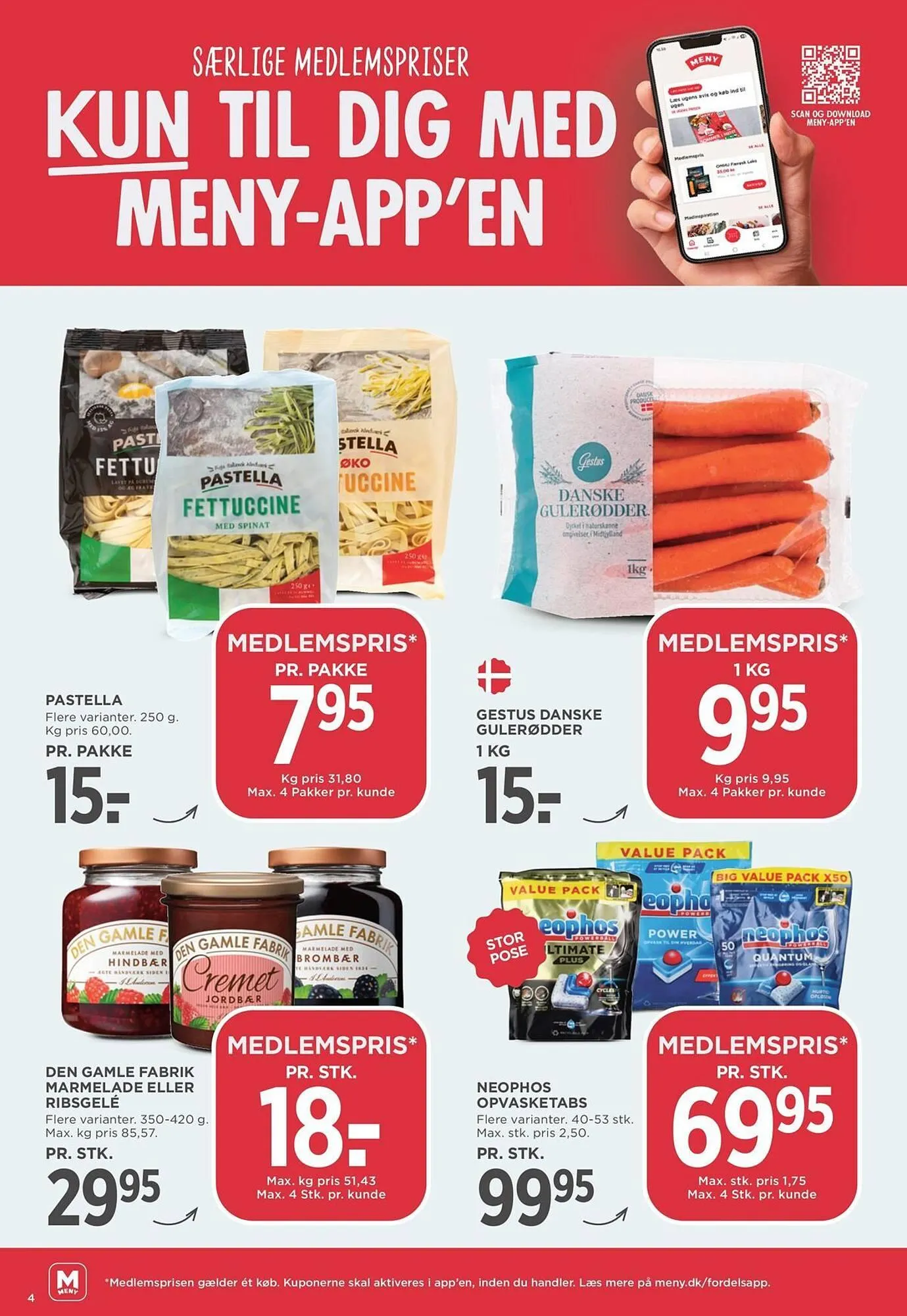 Meny kundeavis fra 13. mars til 19. mars 2026 - kundeavisside 4