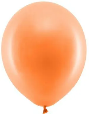 10 stk 30 cm - Orange Pastellfargede Ballonger