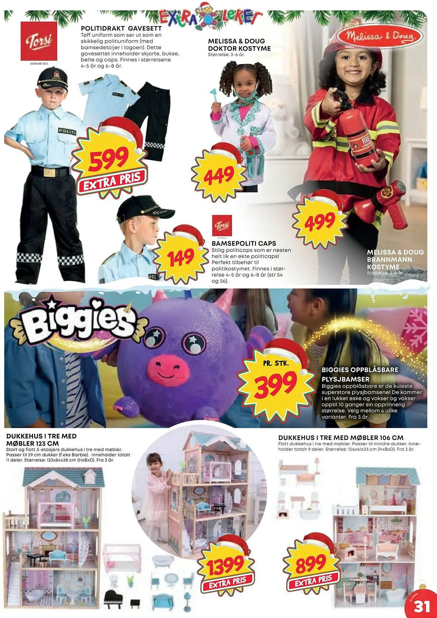 Extra Leker Kundeavis fra 14. november til 24. desember 2023 - kundeavisside 31