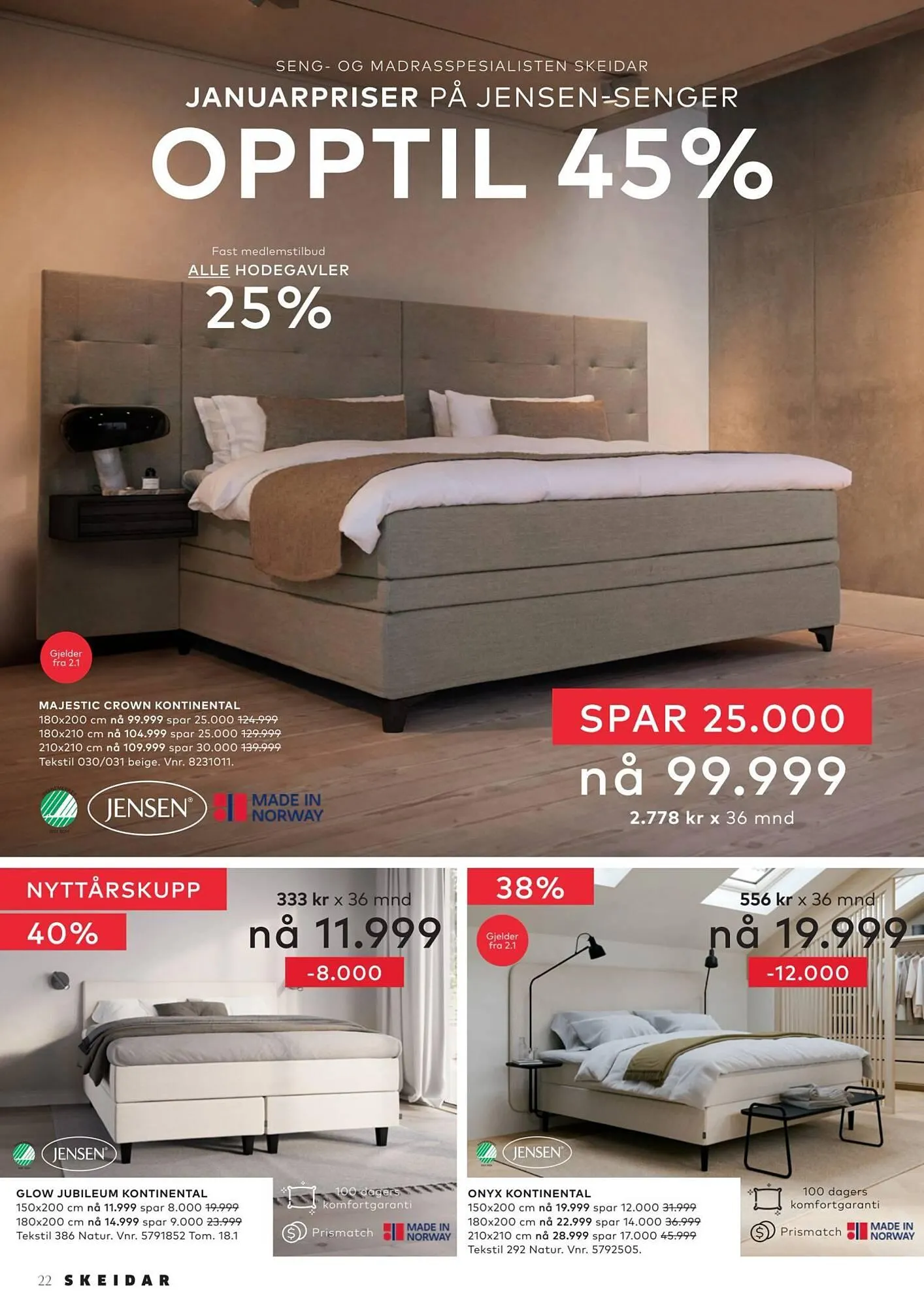 Skeidar kundeavis fra 30. desember til 2. januar 2026 - kundeavisside 22