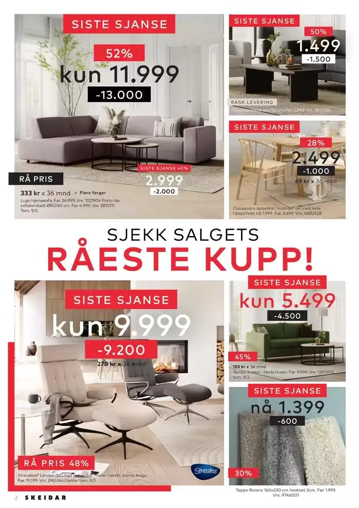 Skeidar Kundeavis fra 1. februar til 15. februar 2025 - kundeavisside 2