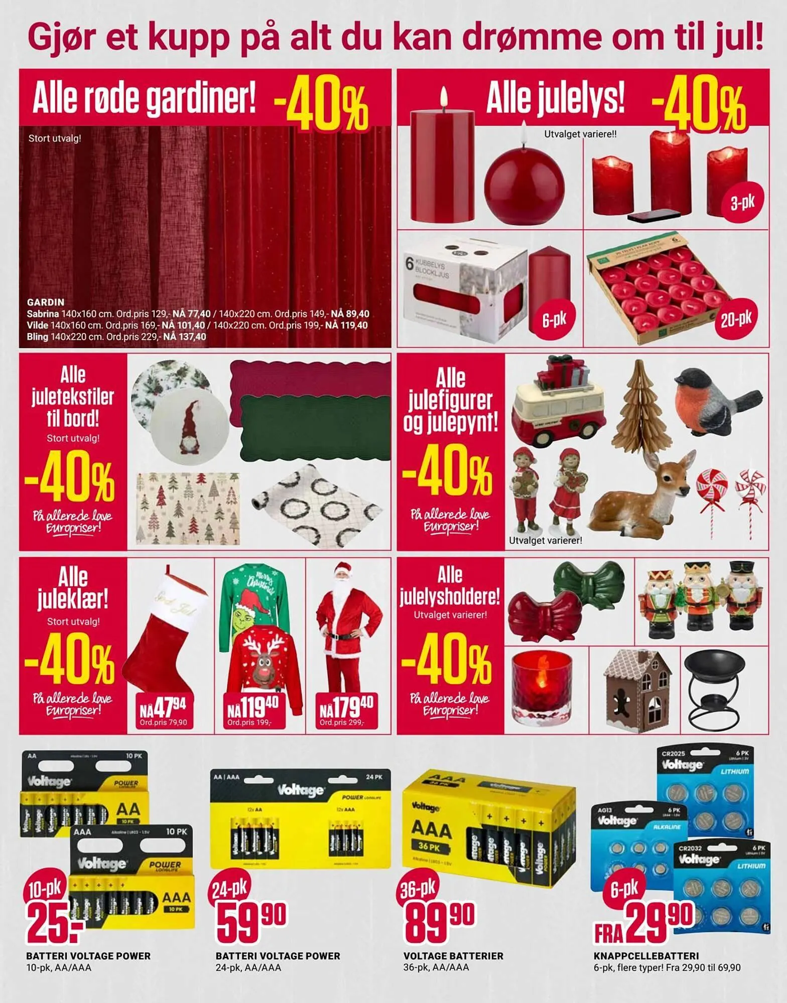 Europris kundeavis fra 22. desember til 28. desember 2025 - kundeavisside 8