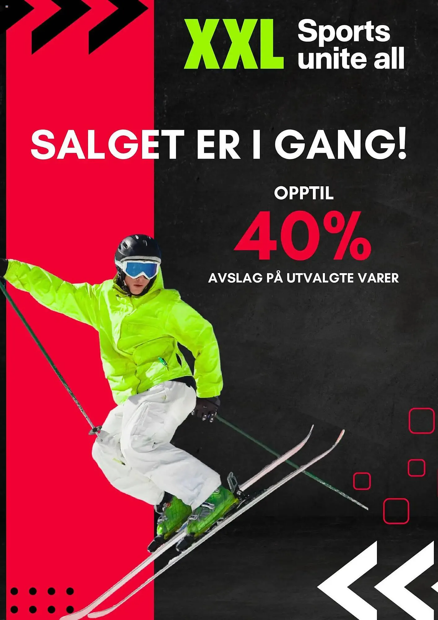 XXL Sport kundeavis fra 13. januar til 20. januar 2026 - kundeavisside 1