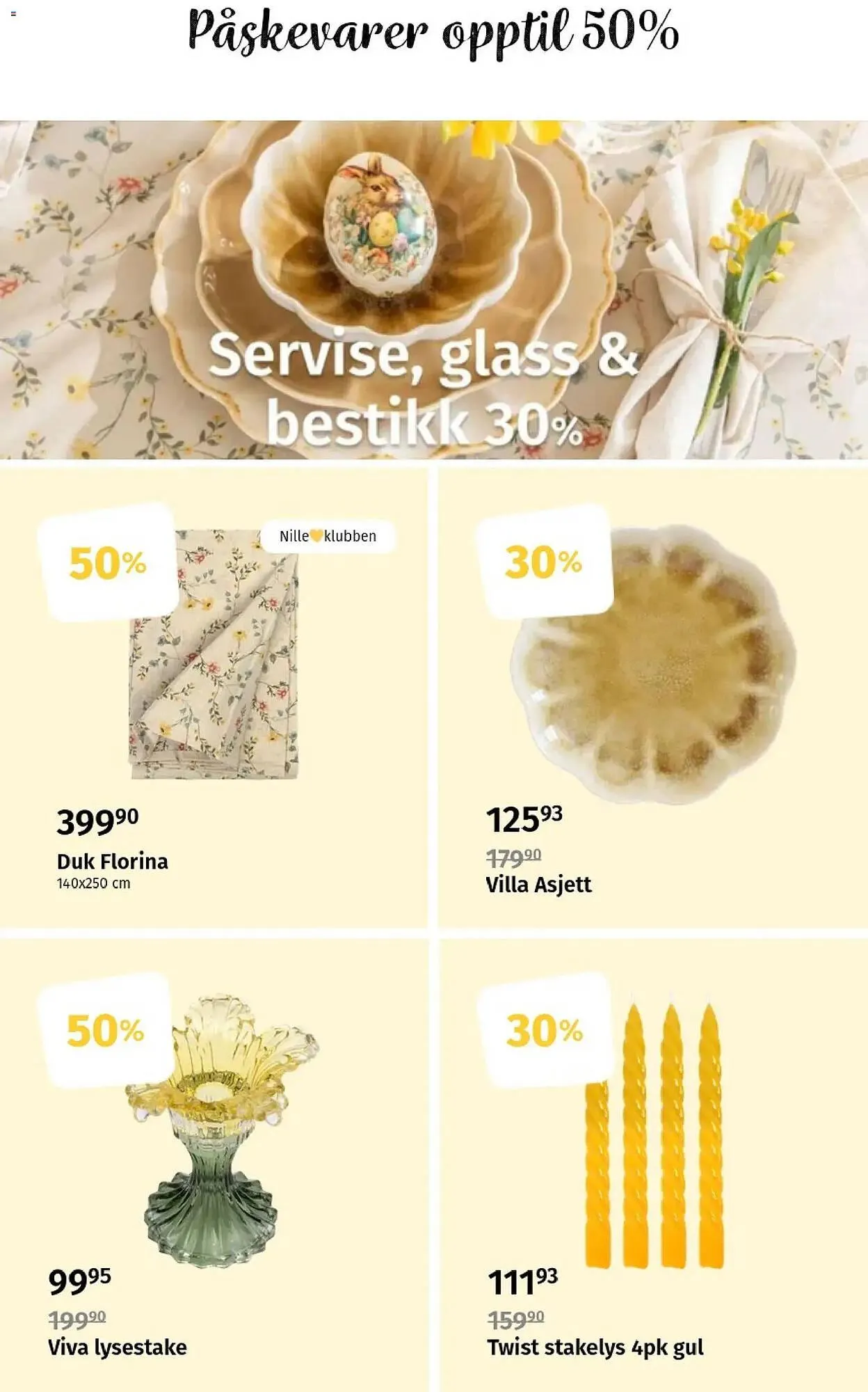 Nille kundeavis fra 8. mars til 21. mars 2026 - kundeavisside 4