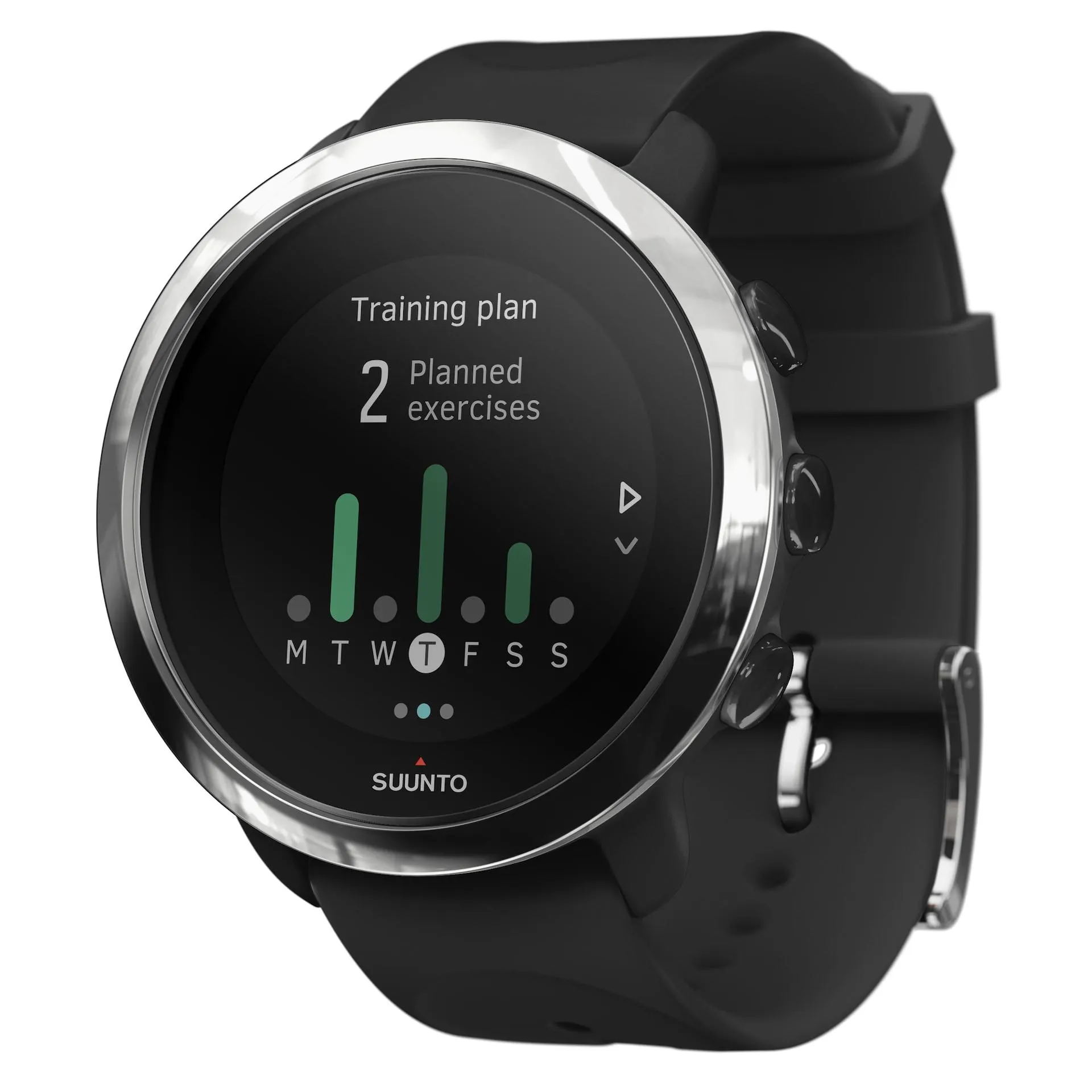 Suunto 3 Fitness treningsklokke (sort)