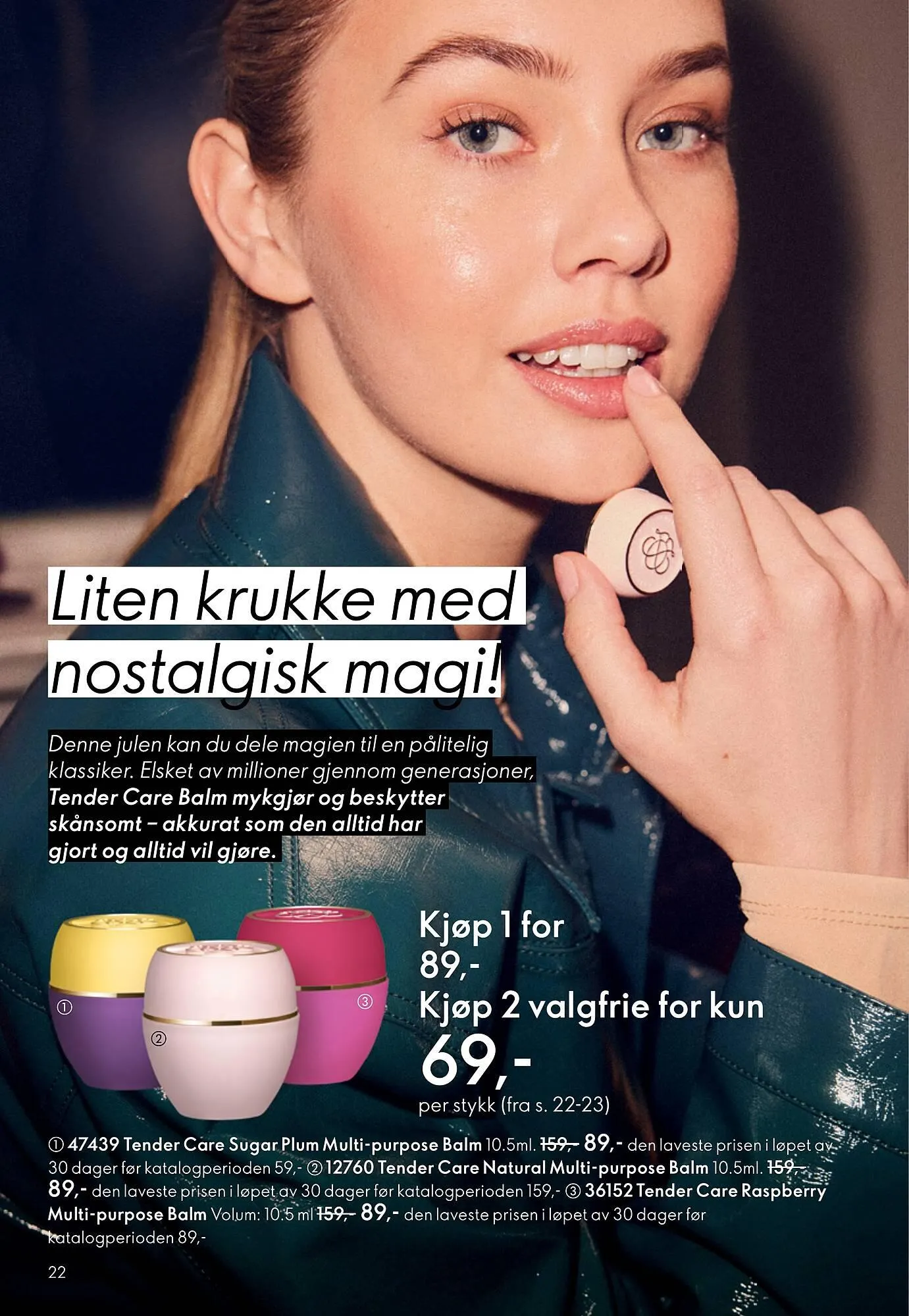 Oriflame katalog fra 2. desember til 9. desember 2025 - kundeavisside 22