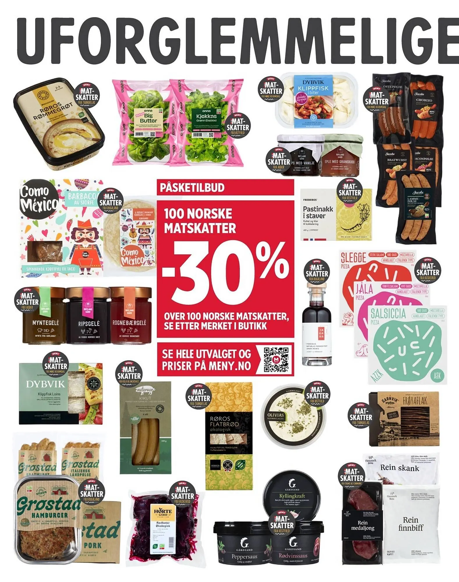 Meny kundeavis fra 23. mars til 4. april 2026 - kundeavisside 4