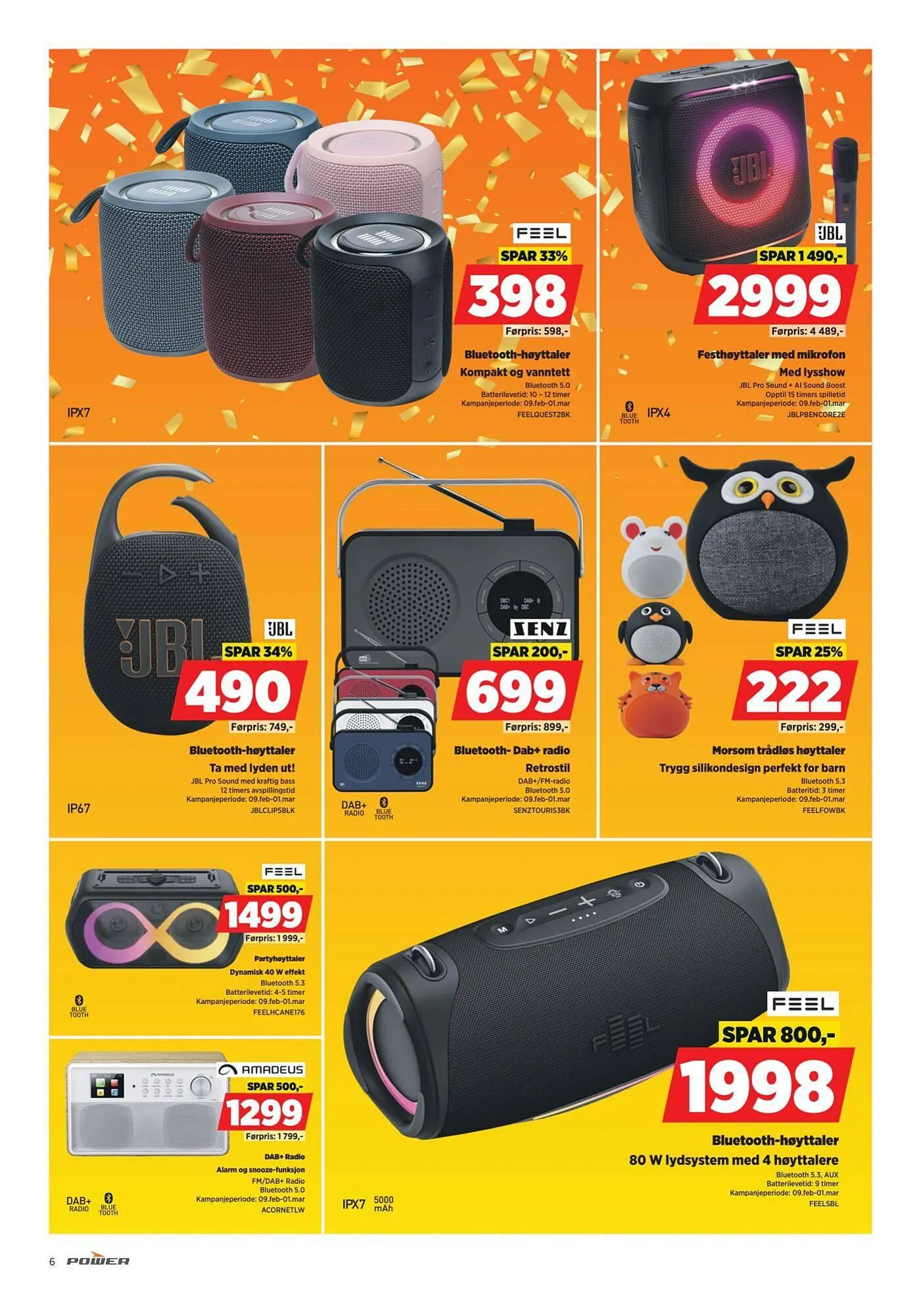 POWER kundeavis fra 16. februar til 23. februar 2026 - kundeavisside 6