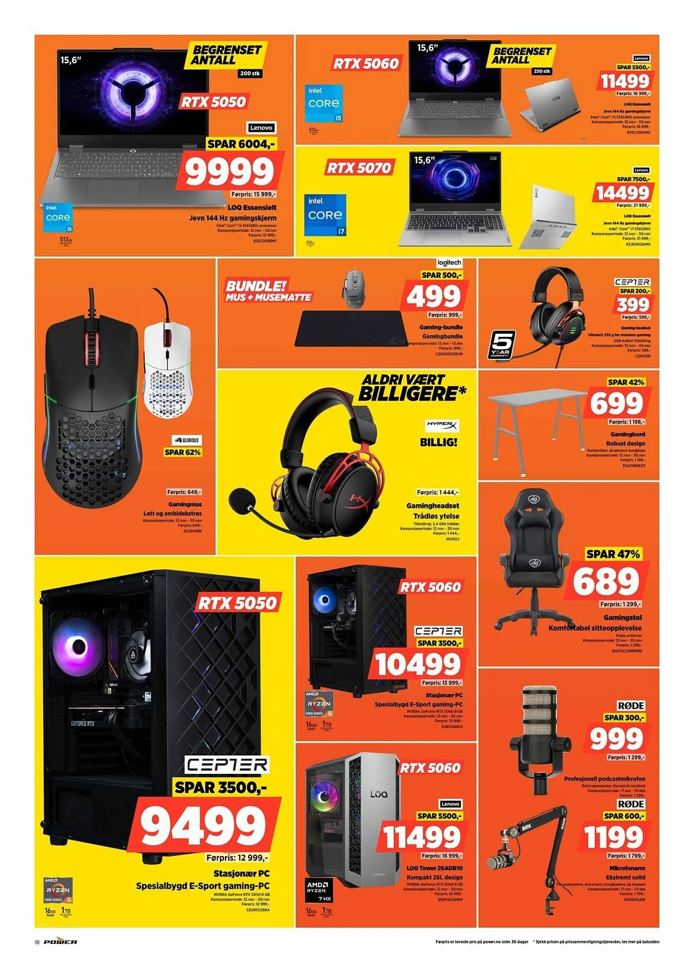 POWER kundeavis fra 17. november til 23. november 2025 - kundeavisside 18