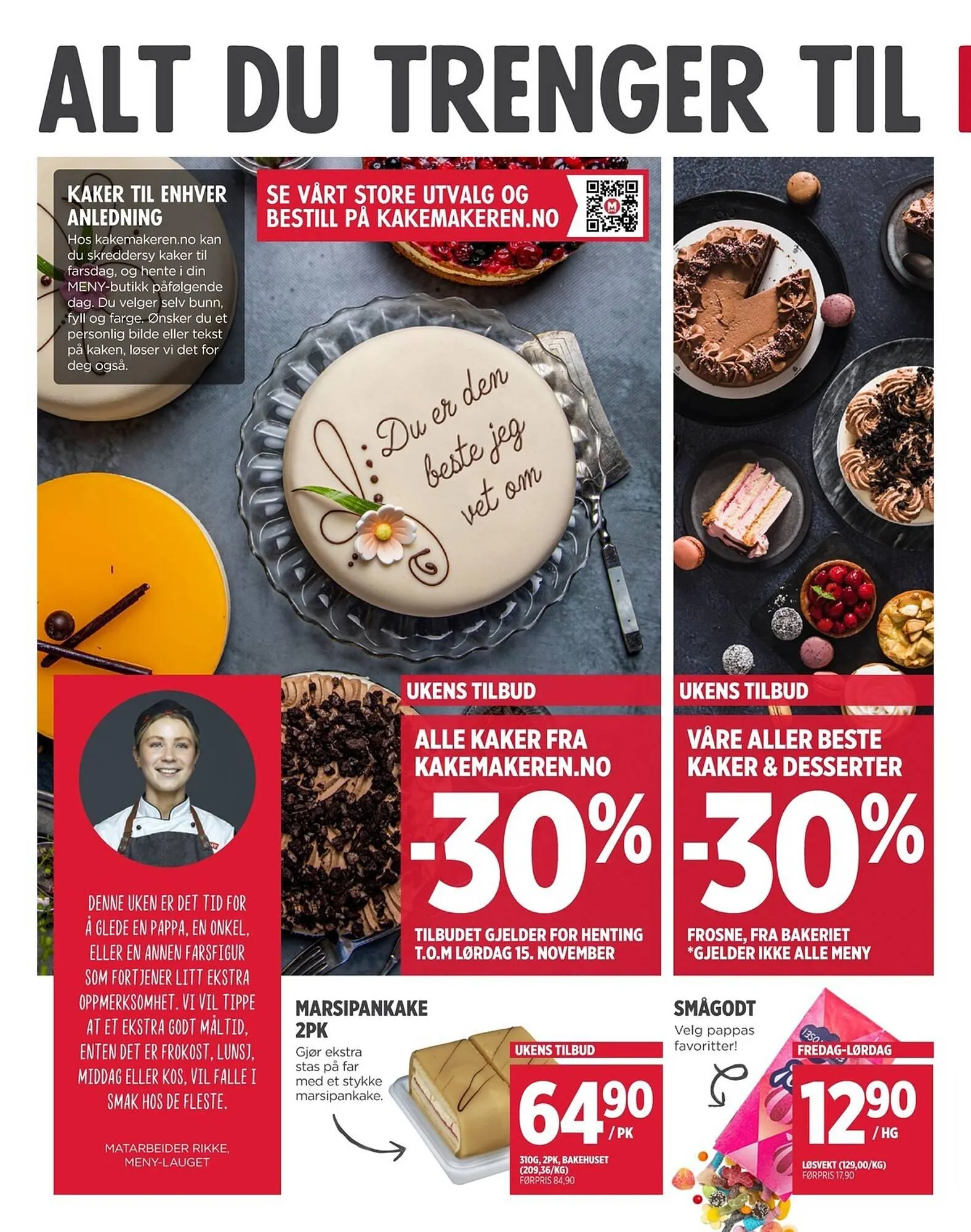 Meny kundeavis fra 3. november til 15. november 2025 - kundeavisside 2
