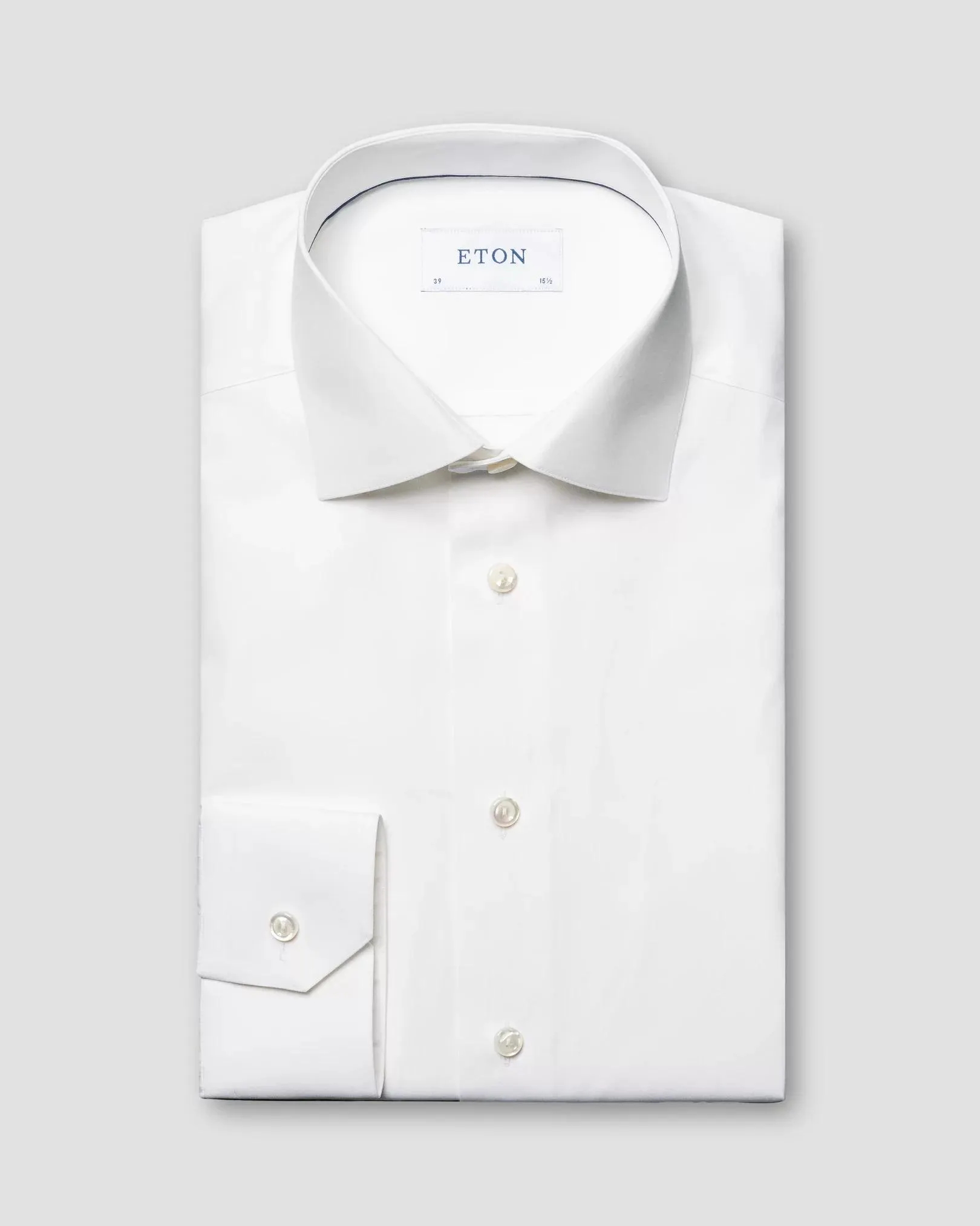 White Fine Poplin Shirt