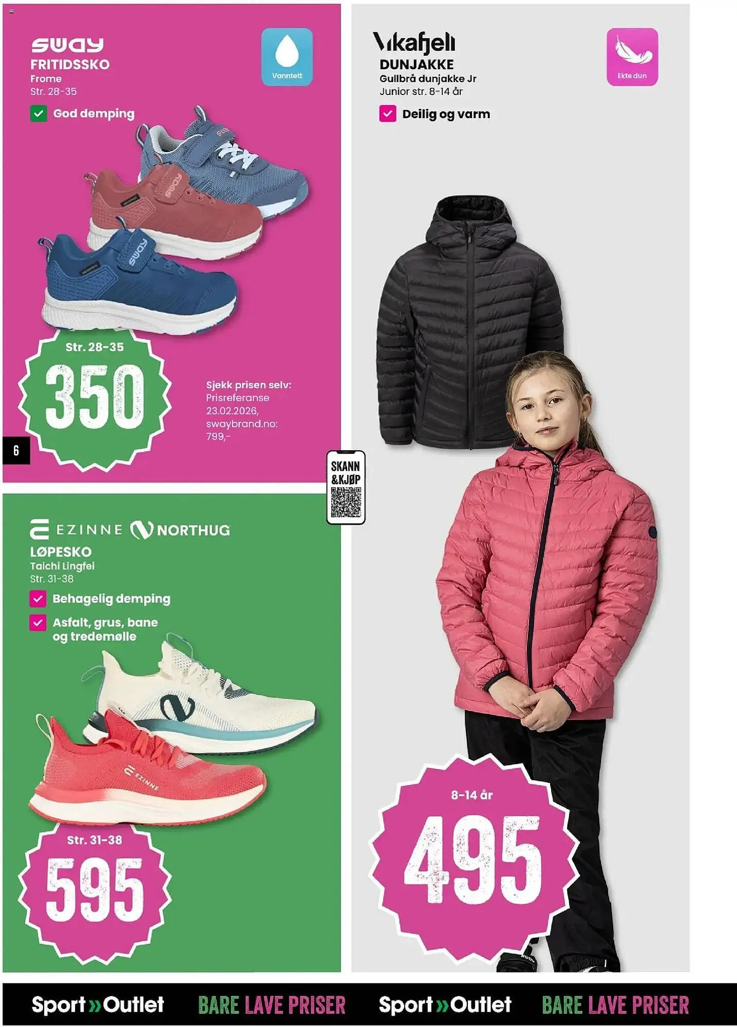 Sport Outlet kundeavis fra 10. mars til 22. mars 2026 - kundeavisside 6