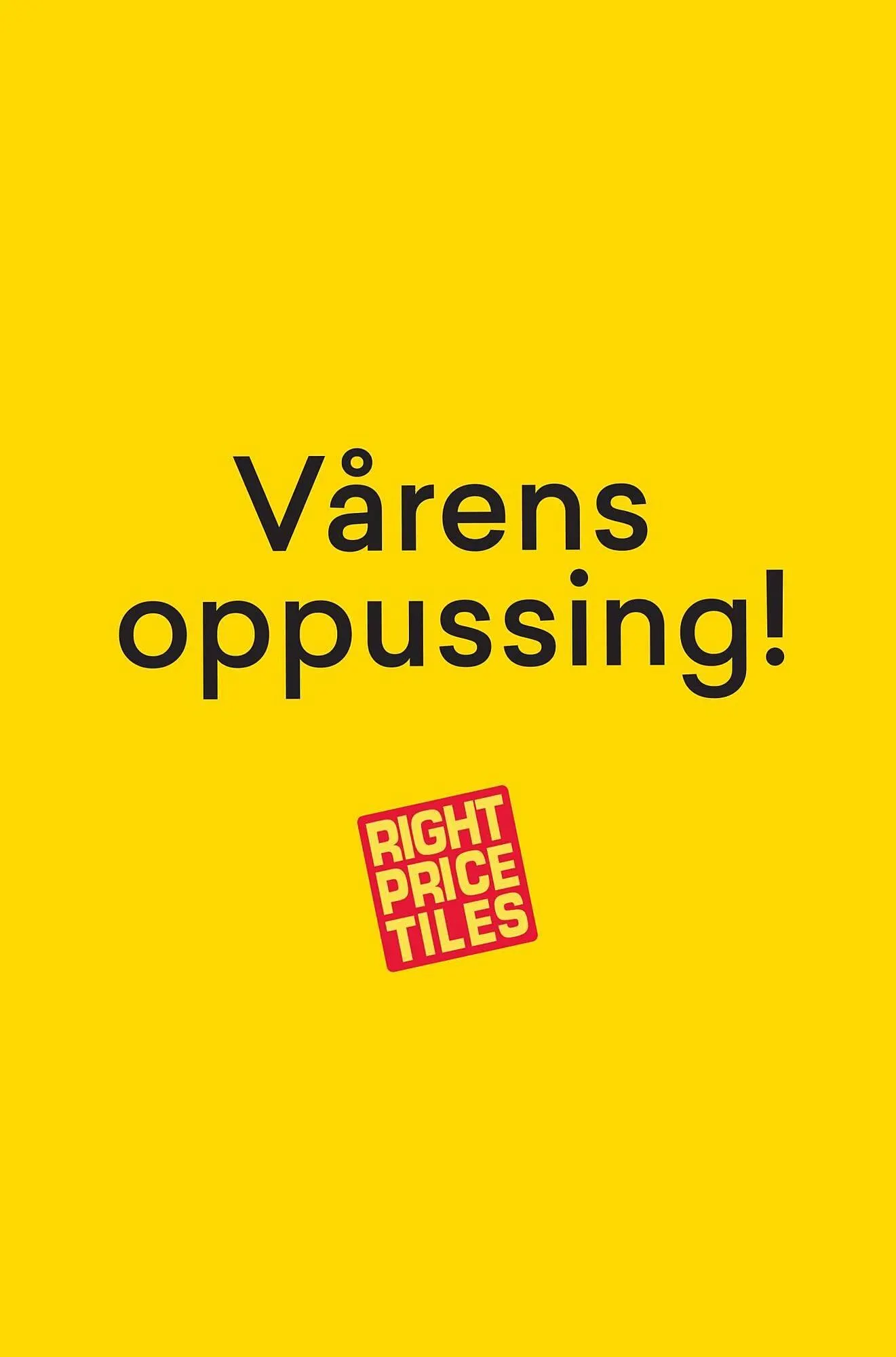 Right Price Tiles kundeavis fra 30. mars til 4. mai 2026 - kundeavisside 30