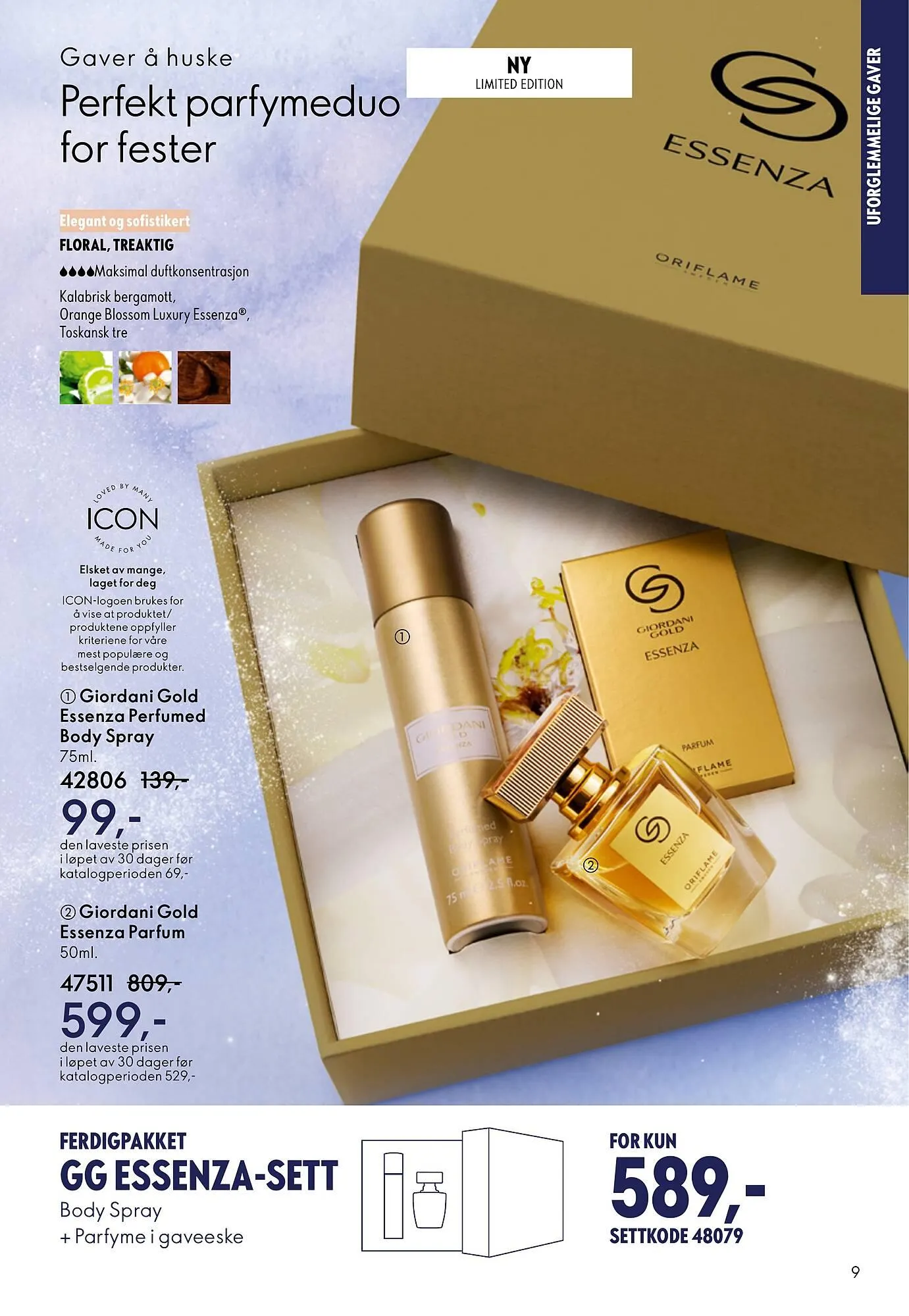 Oriflame katalog fra 10. desember til 30. desember 2025 - kundeavisside 9
