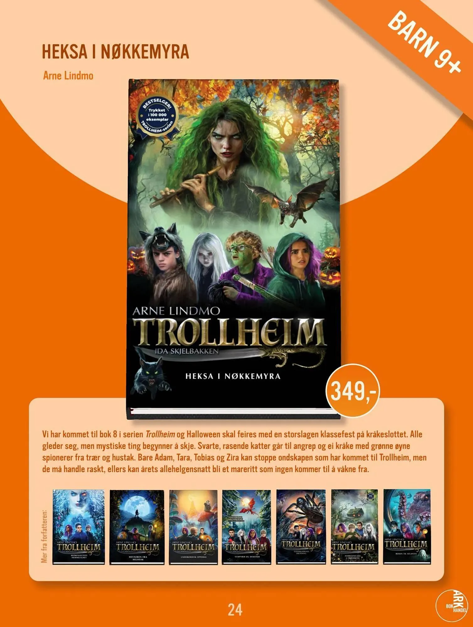 Ark Bokhandel kundeavis fra 1. oktober til 31. oktober 2025 - kundeavisside 24