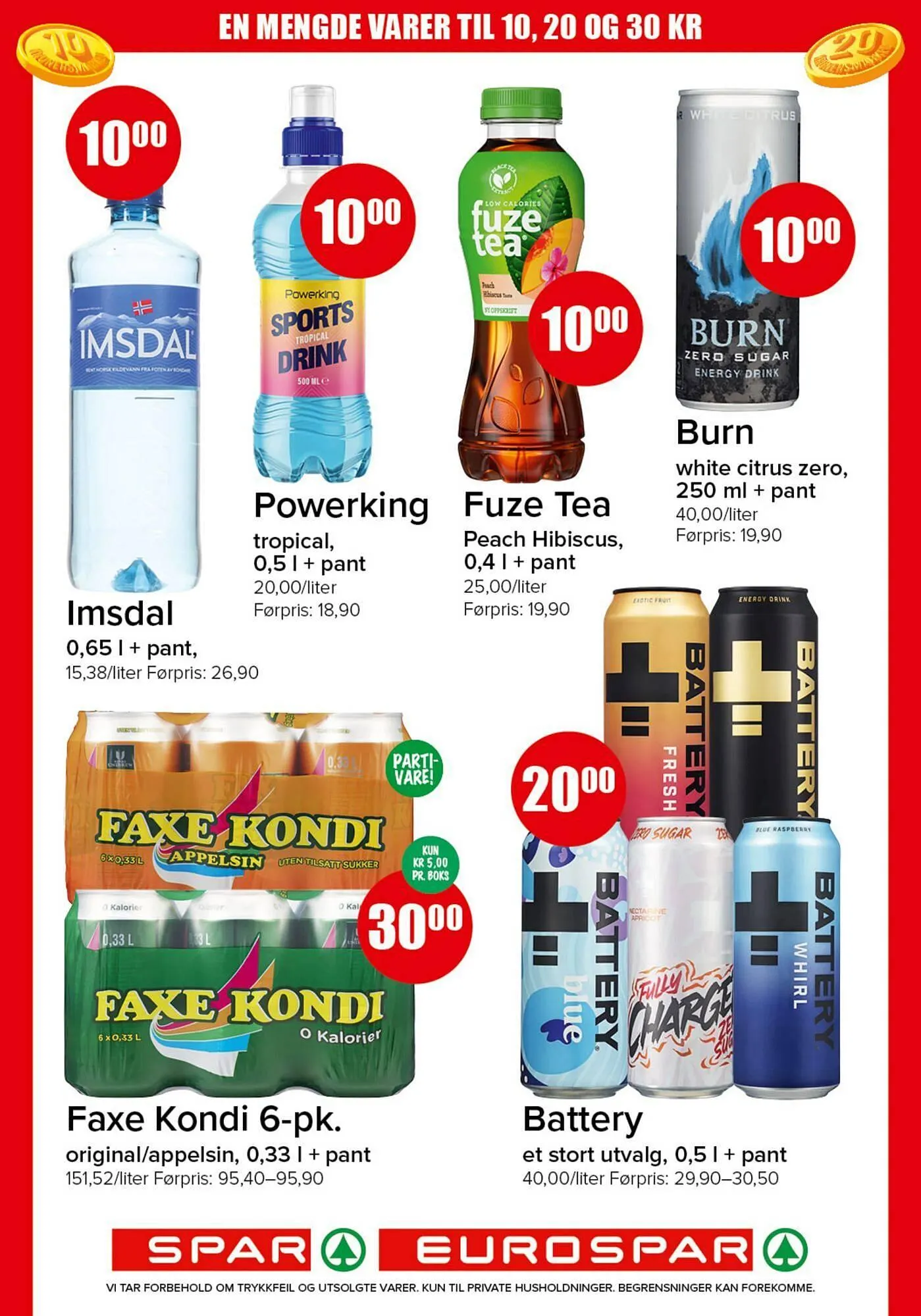 Spar kundeavis fra 15. mars til 19. mars 2026 - kundeavisside 14